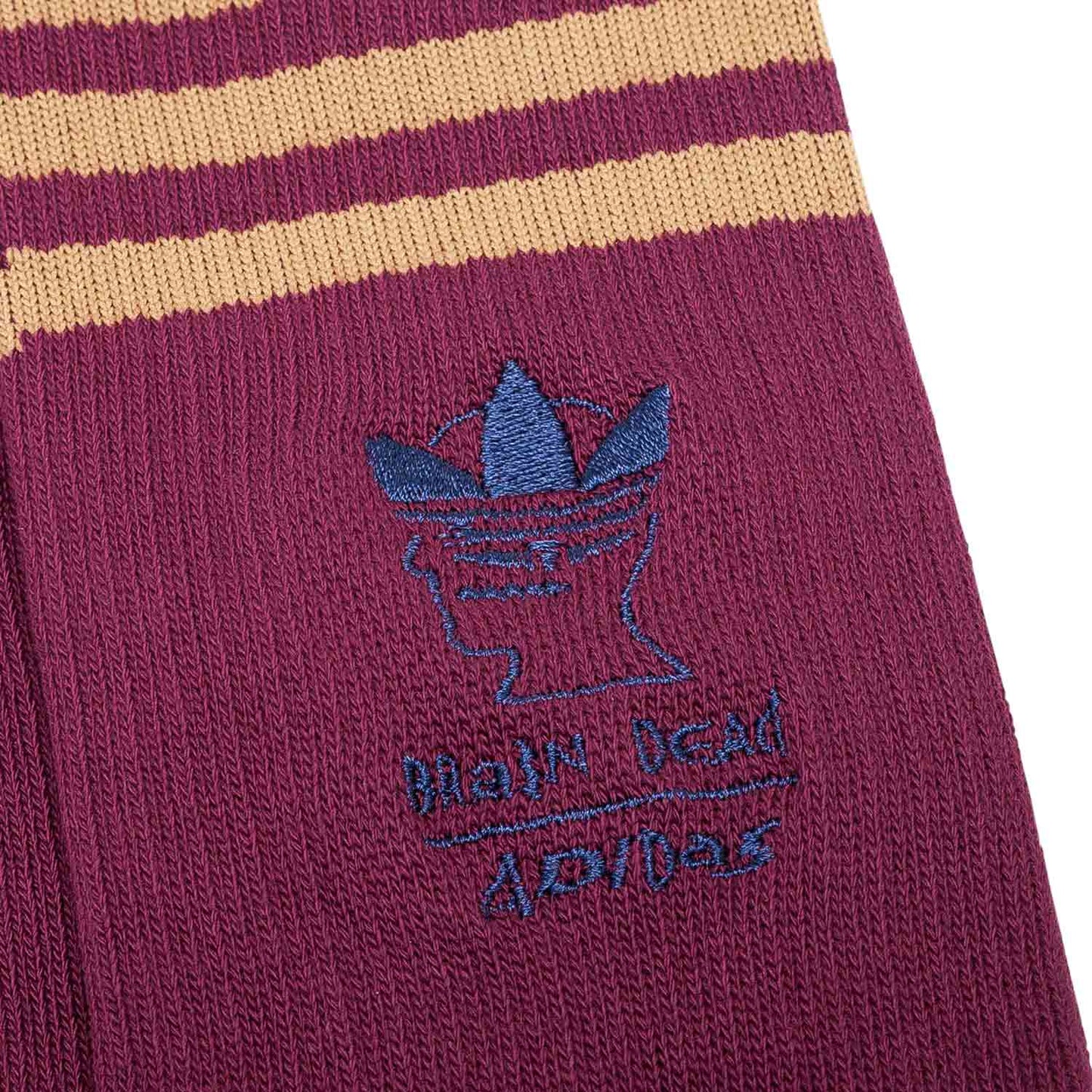adidas x Brain Dead Socken (Rot / Navy) - Allike Store