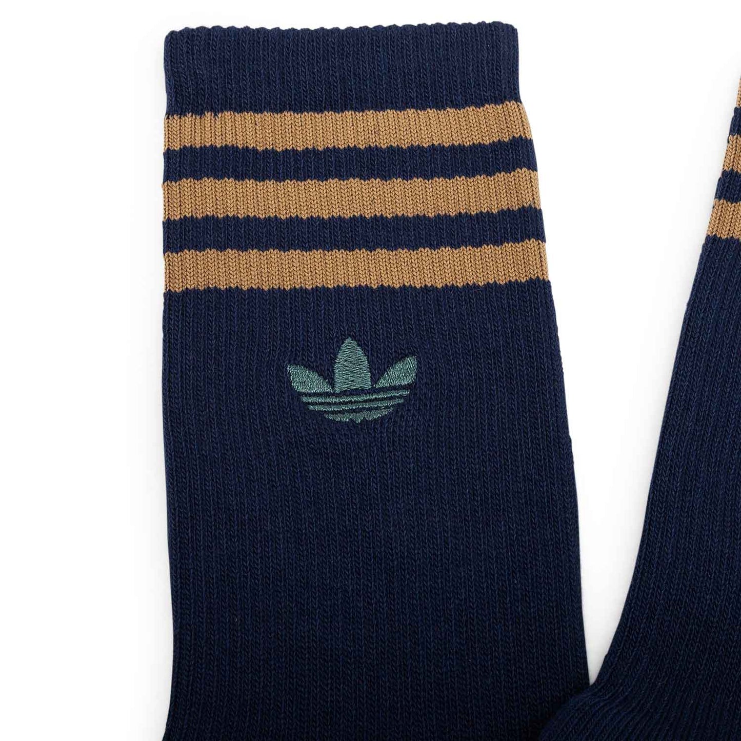 adidas x Brain Dead Socken (Navy / Braun) - Allike Store