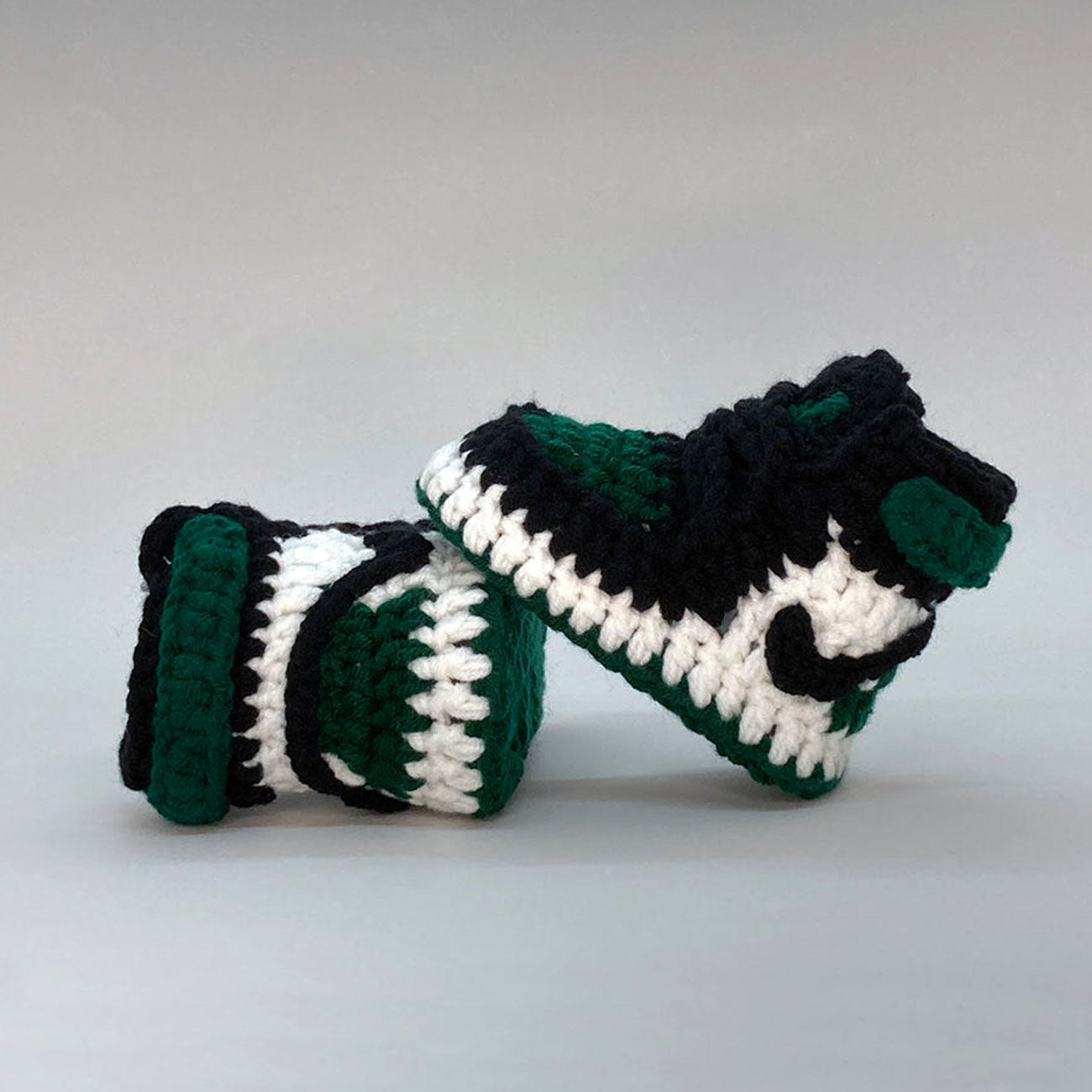 Baby Sneakers AJ1 Pine Green (Grün / Schwarz / Weiß) - Allike Store