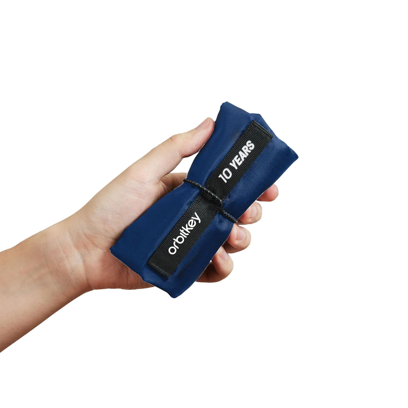Orbitkey Foldable Tote Bag "10 Year Anniversary" (Blau) - Allike Store