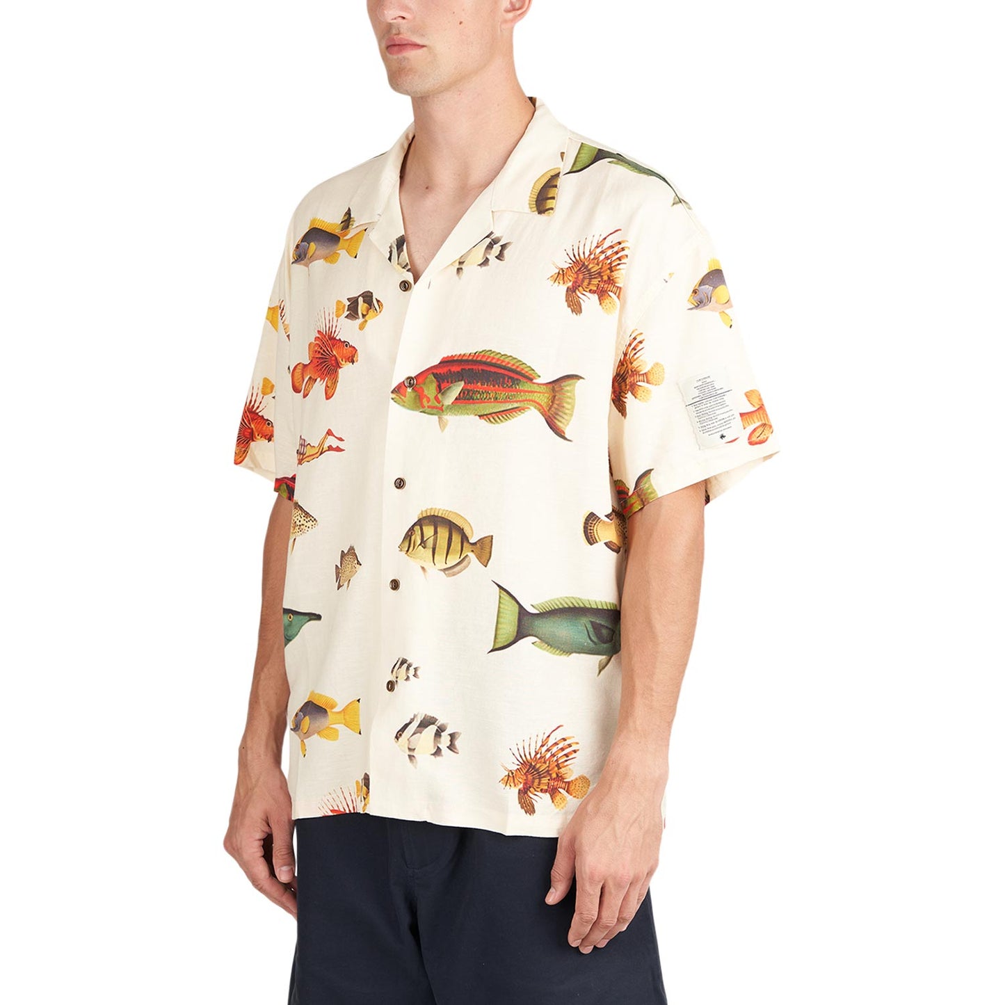 Club Stubborn Souvenir Shirt Zero (Beige / Multi) - Allike Store