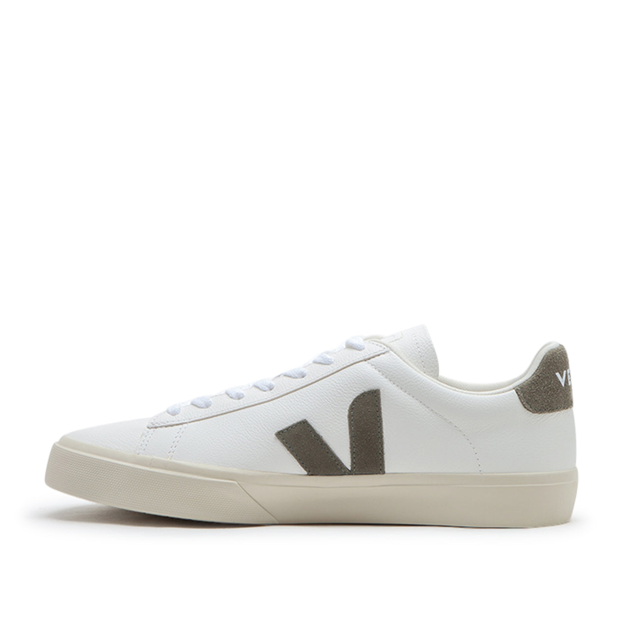 Veja Campo Chromefree Leather (Weiß / Khaki)  - Allike Store