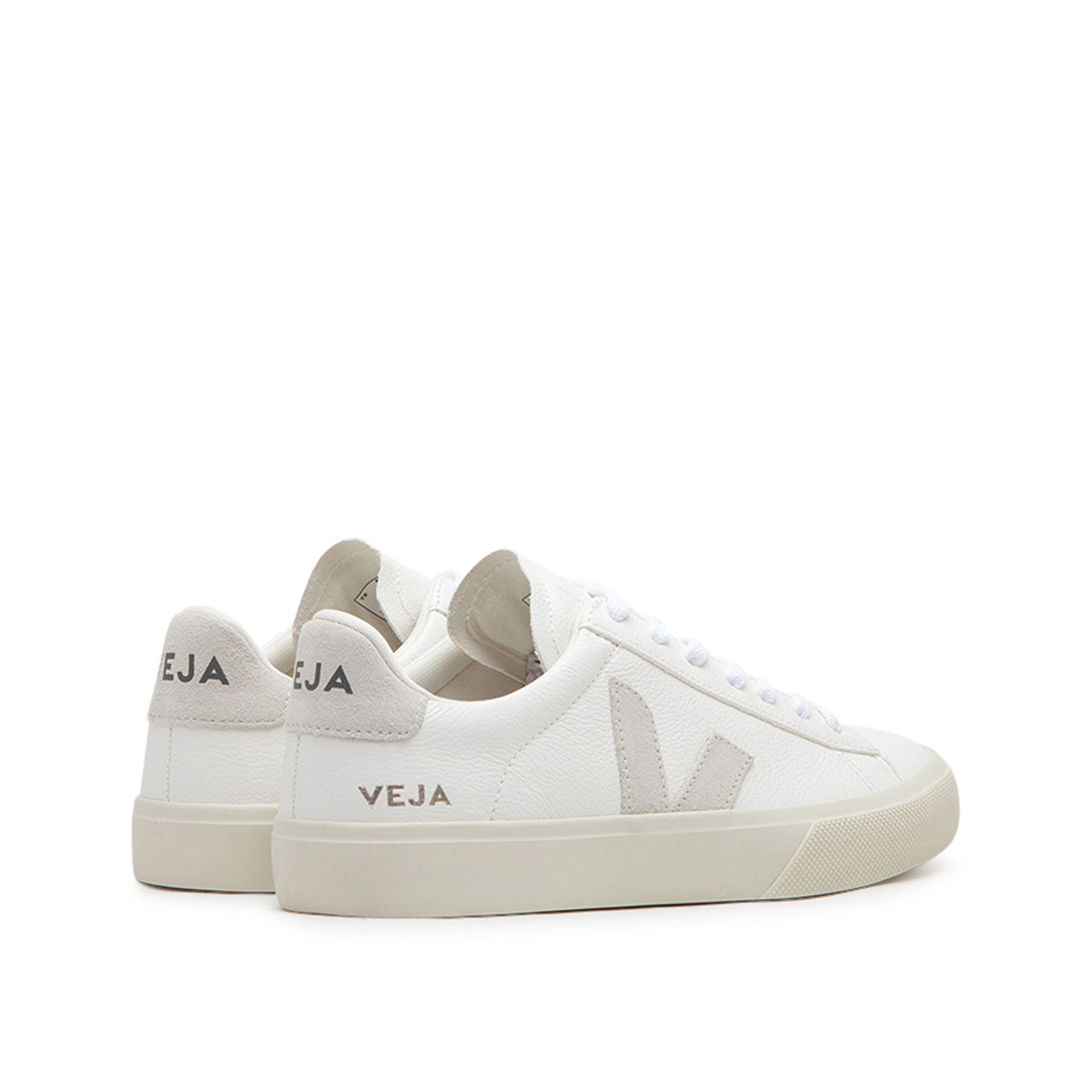 Veja WMNS Campo Chromefree Leather (Weiß / Beige)  - Allike Store