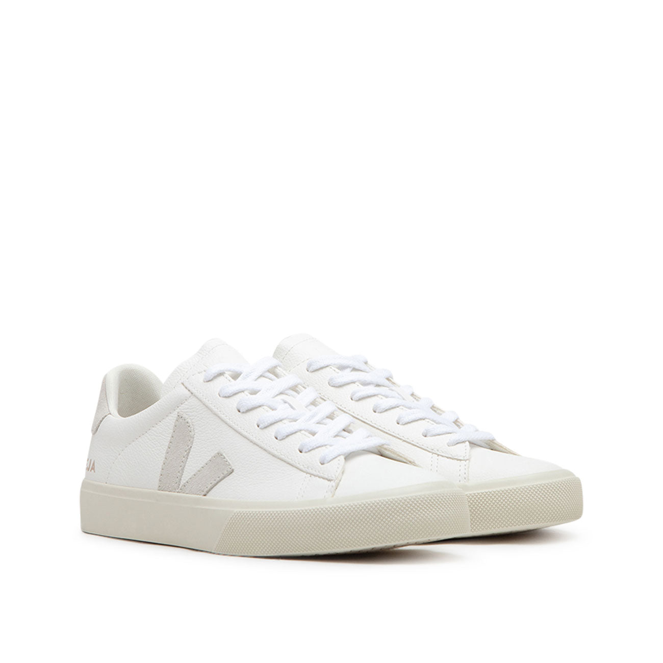 Veja WMNS Campo Chromefree Leather (Weiß / Beige)  - Allike Store