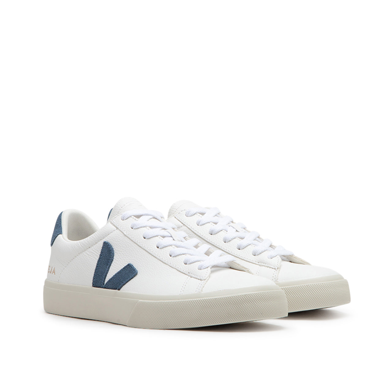 Veja WMNS Campo Chromefree Leather (Weiß / Blau)  - Allike Store