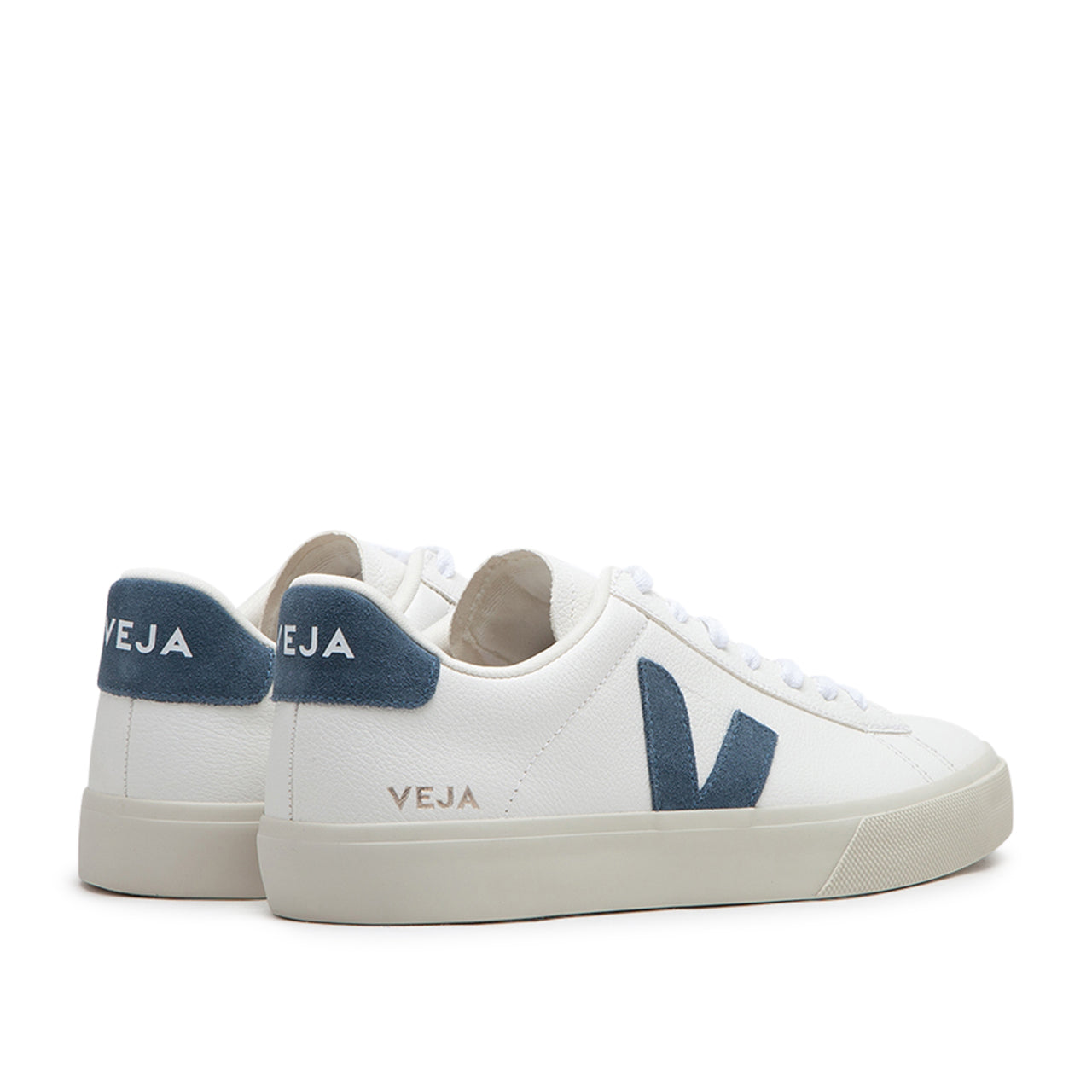 Veja Campo Chromefree Leather (Weiß / Blau)  - Allike Store