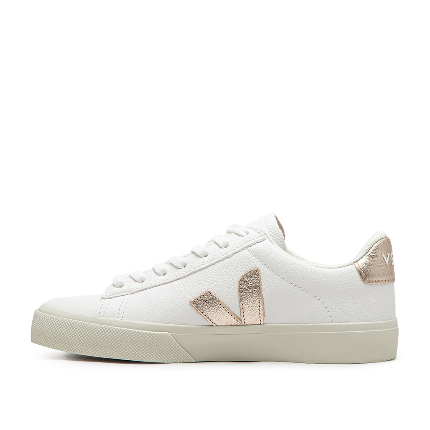 Veja WMNS Campo Chromefree Leather (Weiß / Bronze)  - Allike Store