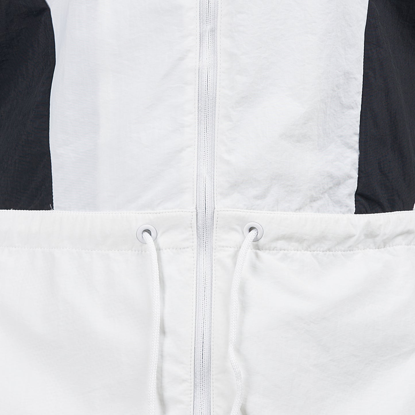 Reebok x Melody Ehsani Windbreaker Longline (Weiß / Schwarz) - Allike Store