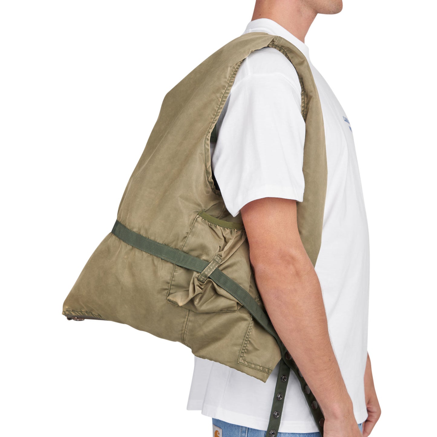 Club Stubborn The Shopping Vest (Oliv) - Allike Store