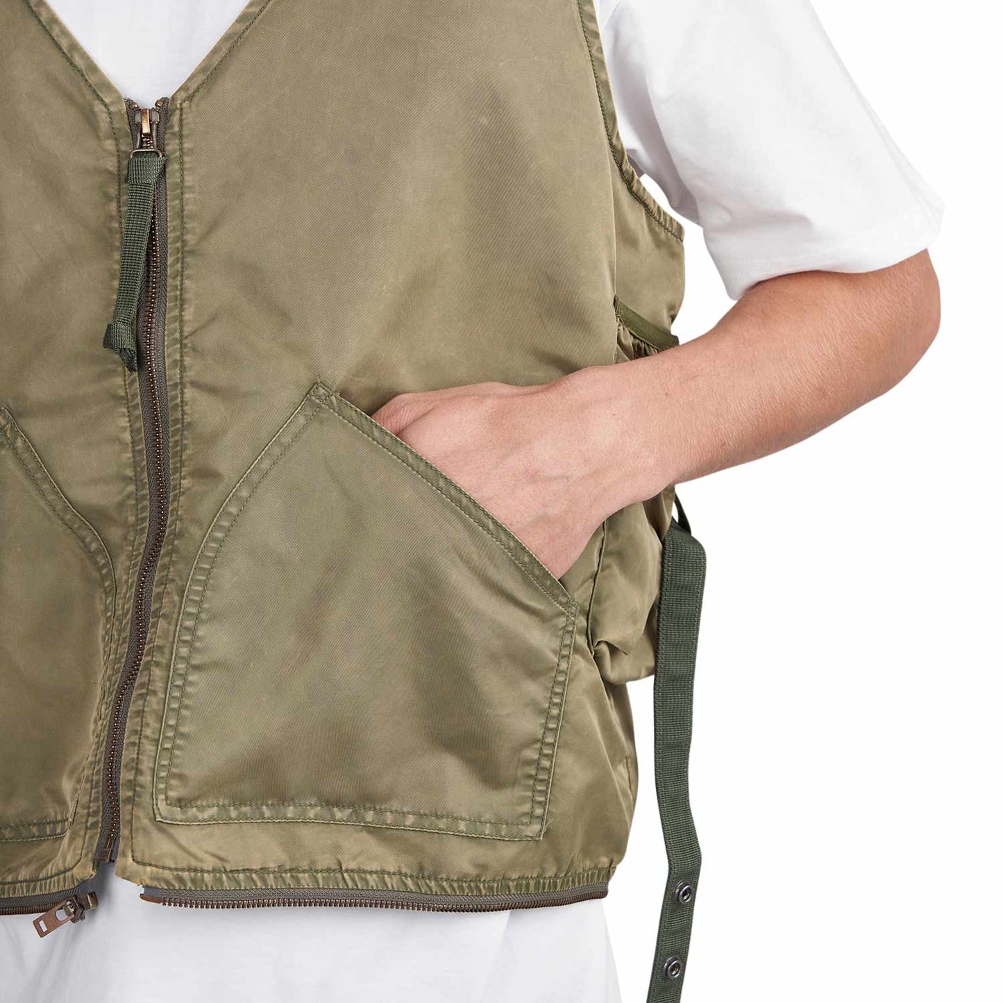 Club Stubborn The Shopping Vest (Oliv) - Allike Store