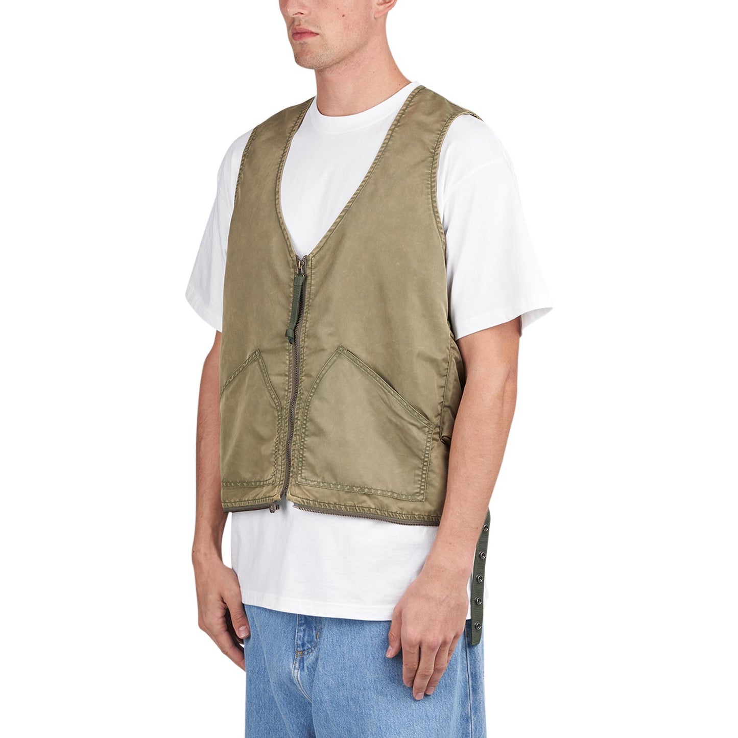 Club Stubborn The Shopping Vest (Oliv) - Allike Store