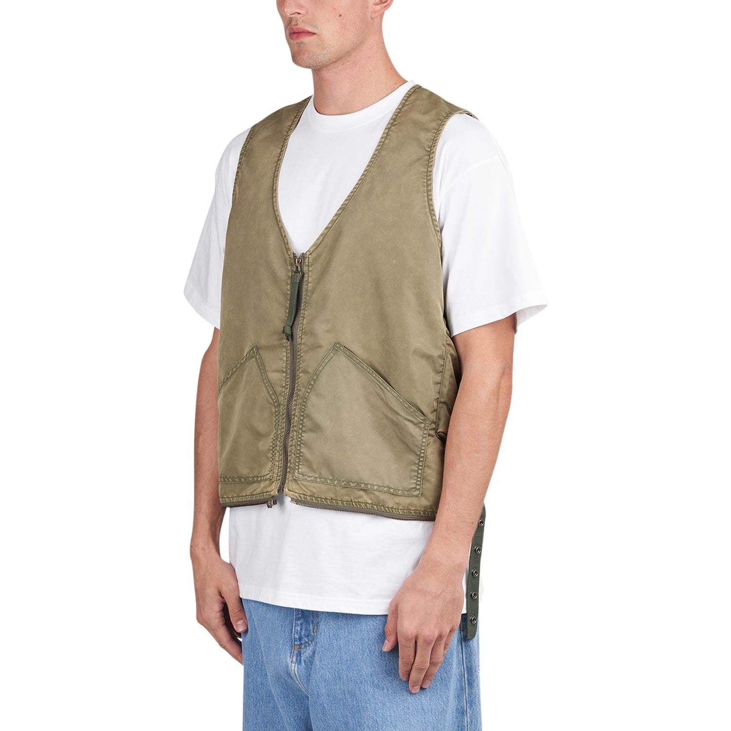 Club Stubborn The Shopping Vest (Oliv)  - Allike Store
