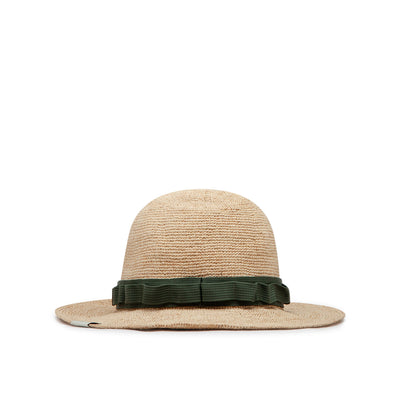 Club Stubborn Military Straw Hat (Beige) - Allike Store