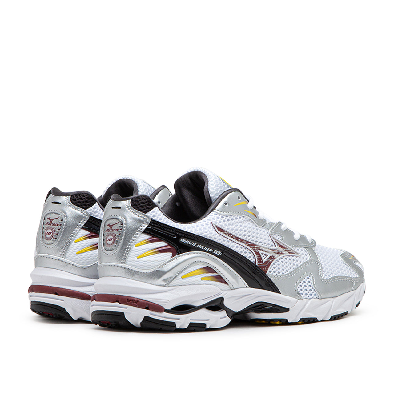 Mizuno Wave Rider 10 (Weiß / Silber)  - Allike Store