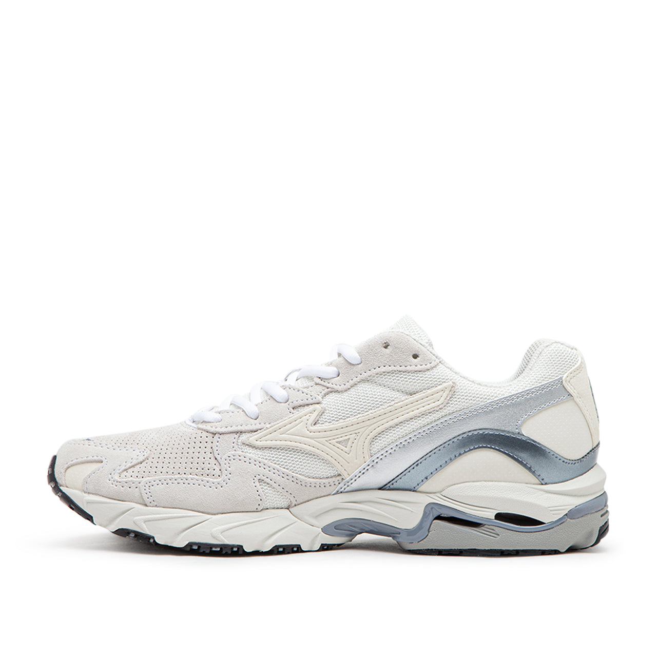 Mizuno Wave Rider 10 Premium (Creme / Silber) - Allike Store