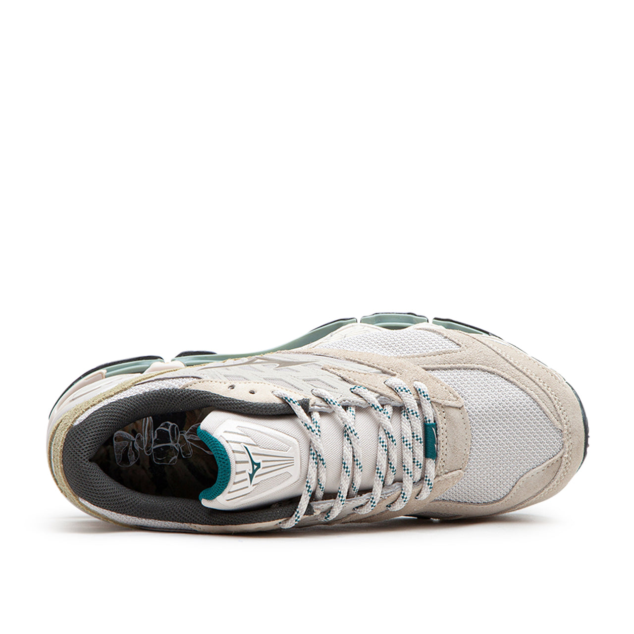 Mizuno Wave Prophecy Kizuna "Nomad Pack" (Creme / Grün) - Allike Store