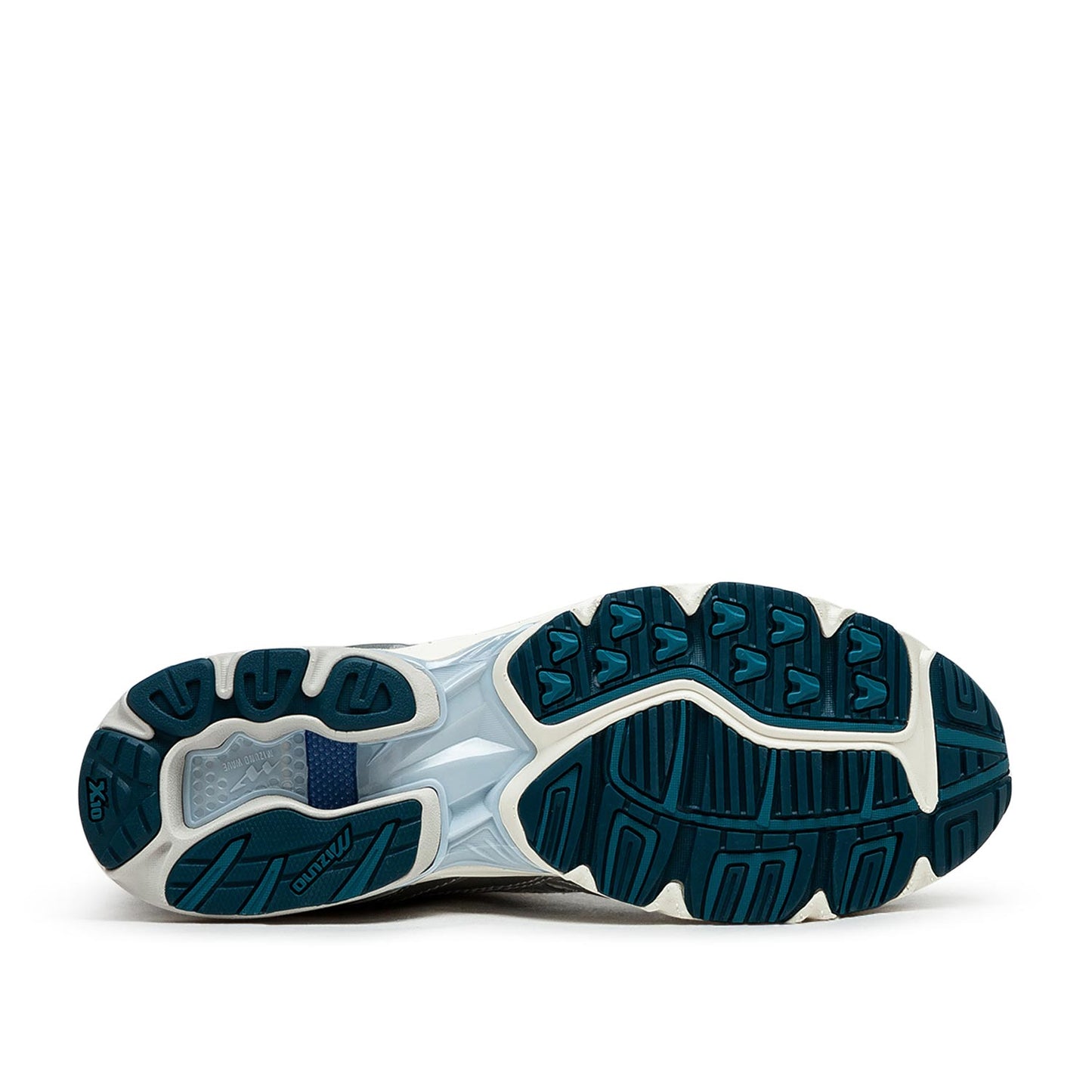 Mizuno Wave Rider 10 (Beige / Silber / Blau) - Allike Store