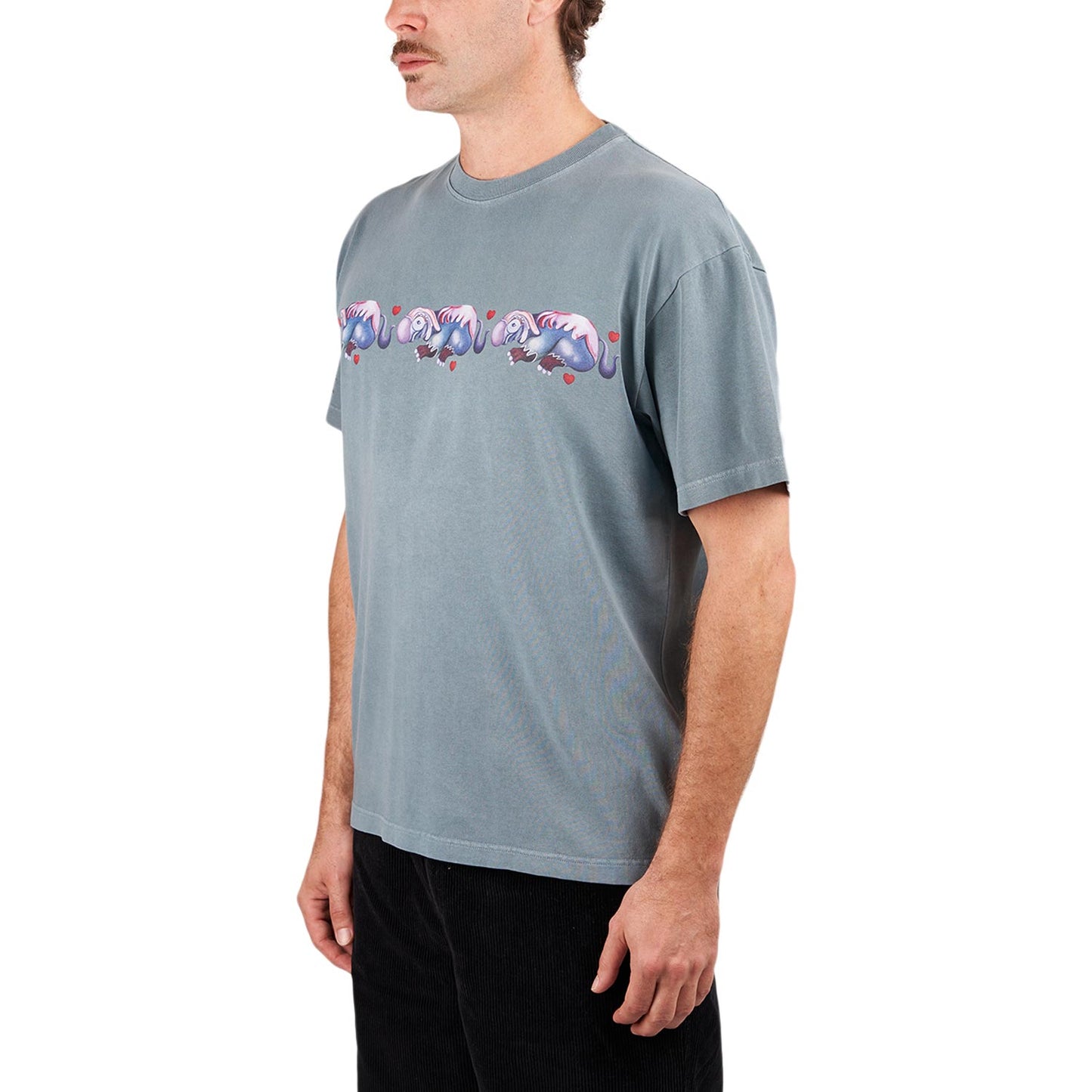 Dancer Love Beast Tee (Grau) - Allike Store
