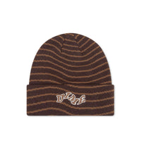 Dime College Wave Cuff Beanie (Brown)