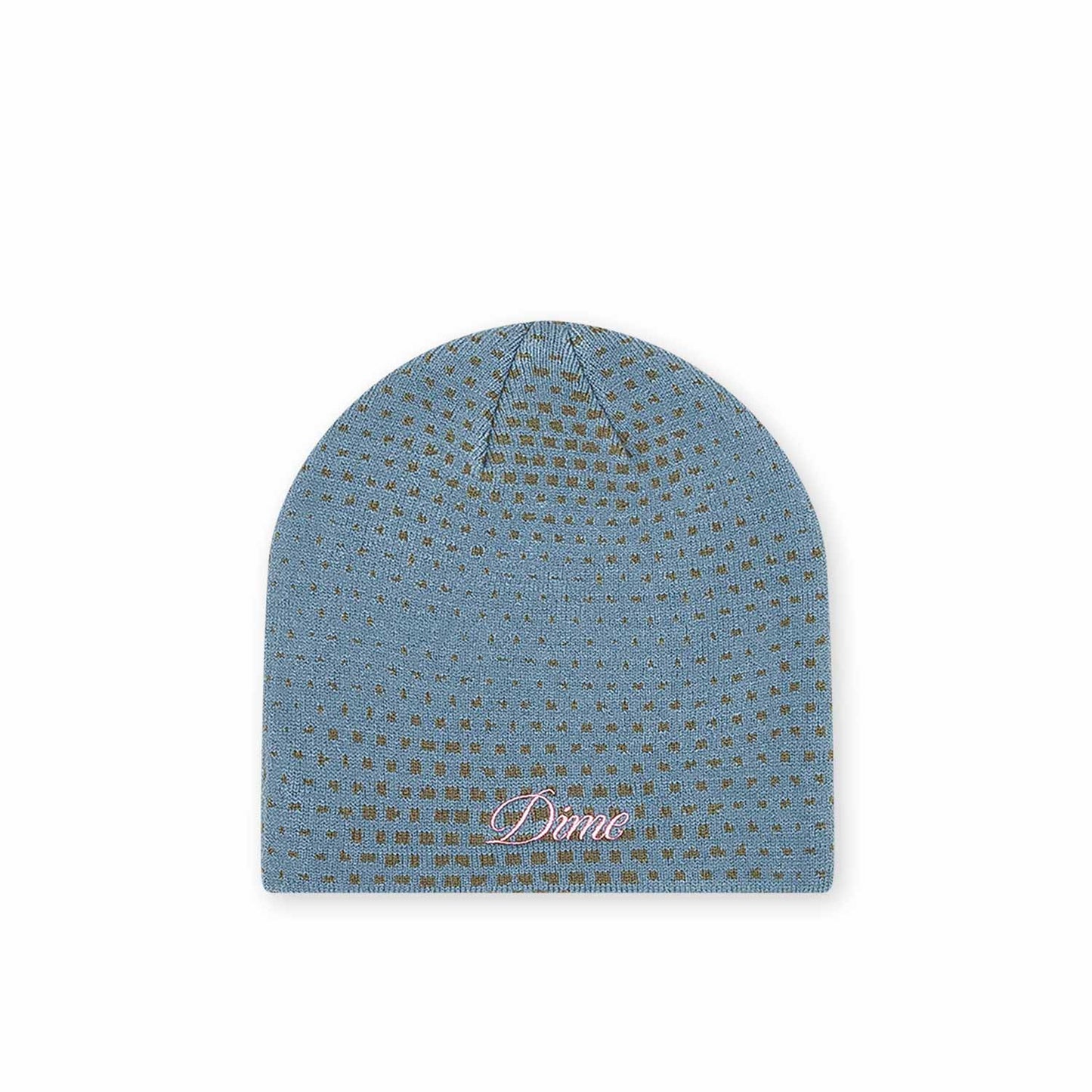 Dime Pixel Skully Beanie (Blau) - Allike Store