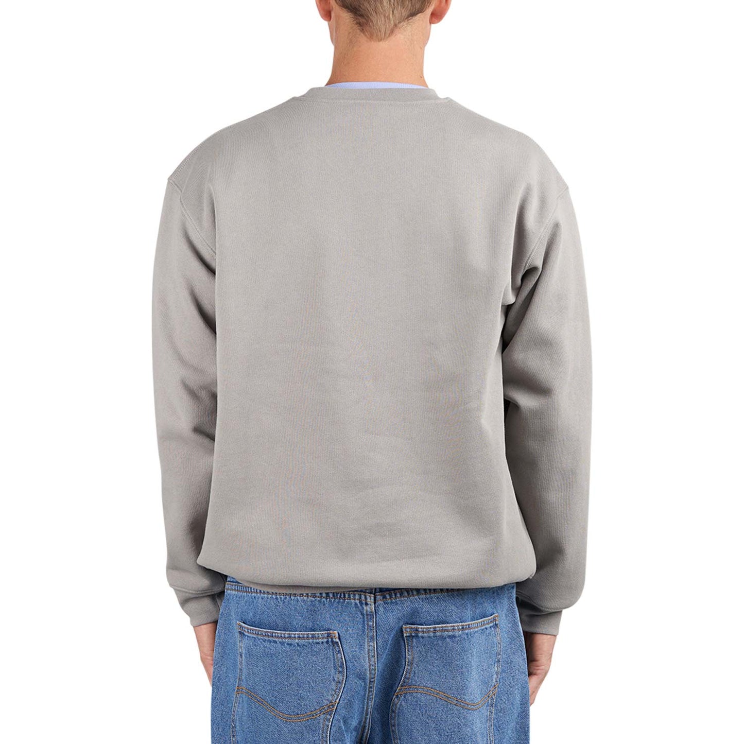 Dime Classic Small Logo Crewneck (Grau) - Allike Store
