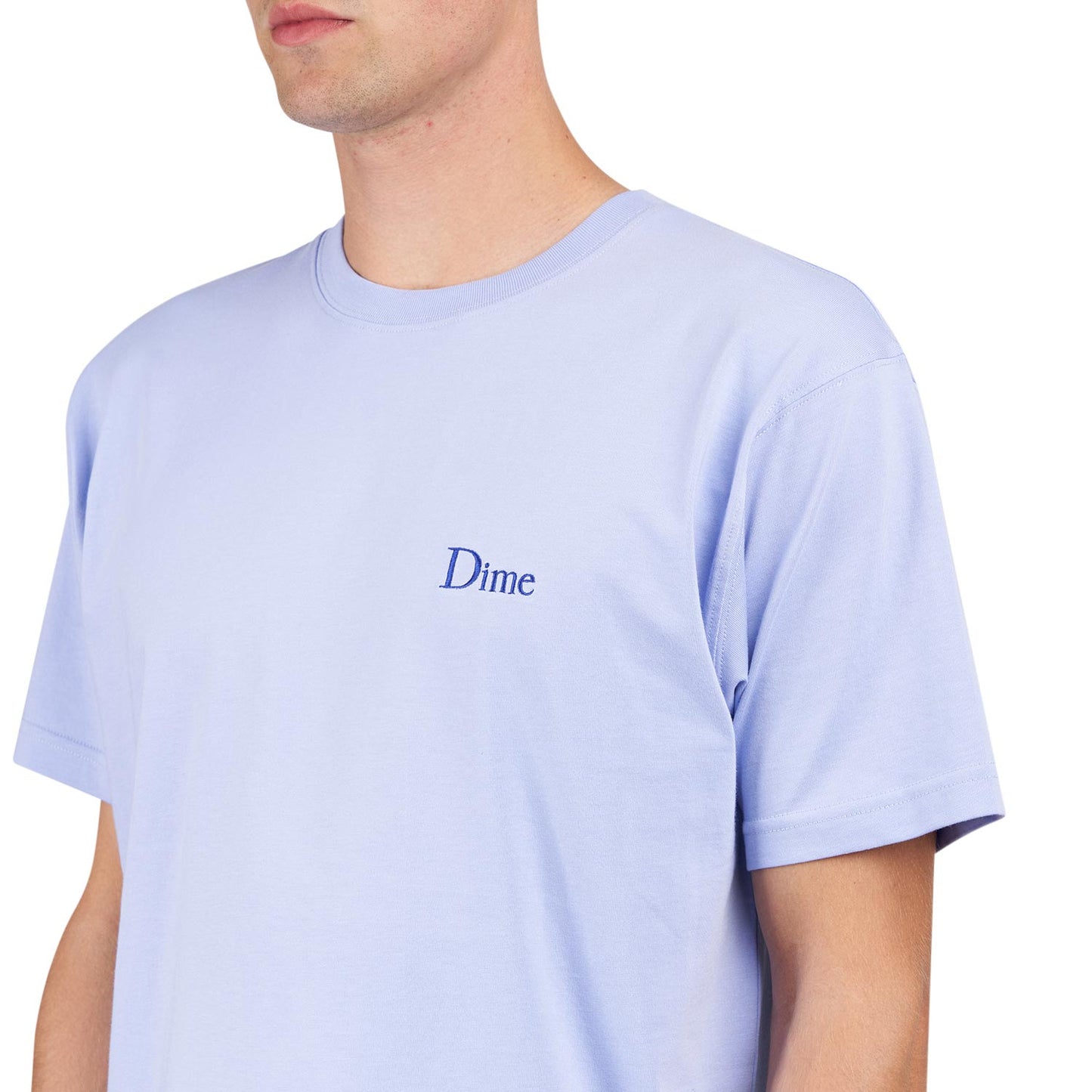 Dime Classic Small Logo T-Shirt (Lila) - Allike Store