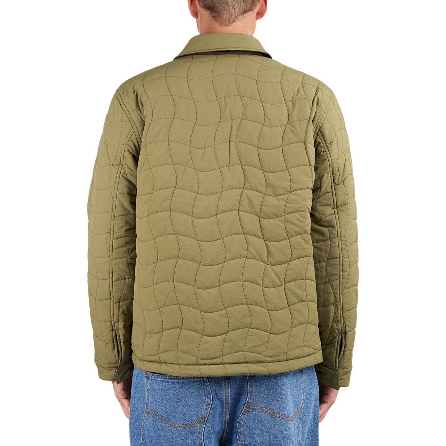 Dime Reversible Insulated Jacket (Oliv / Beige) - Allike Store