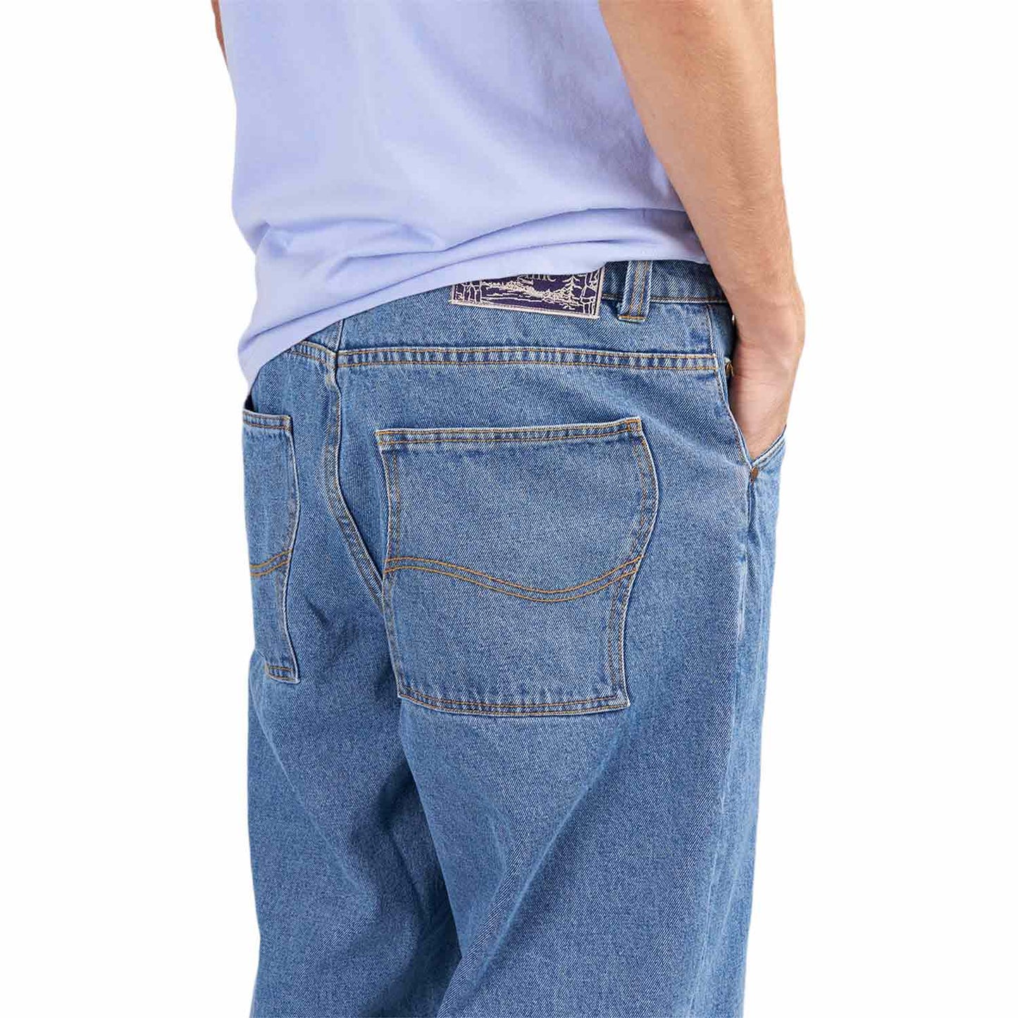 Dime Classic Baggy Denim (Blau) - Allike Store