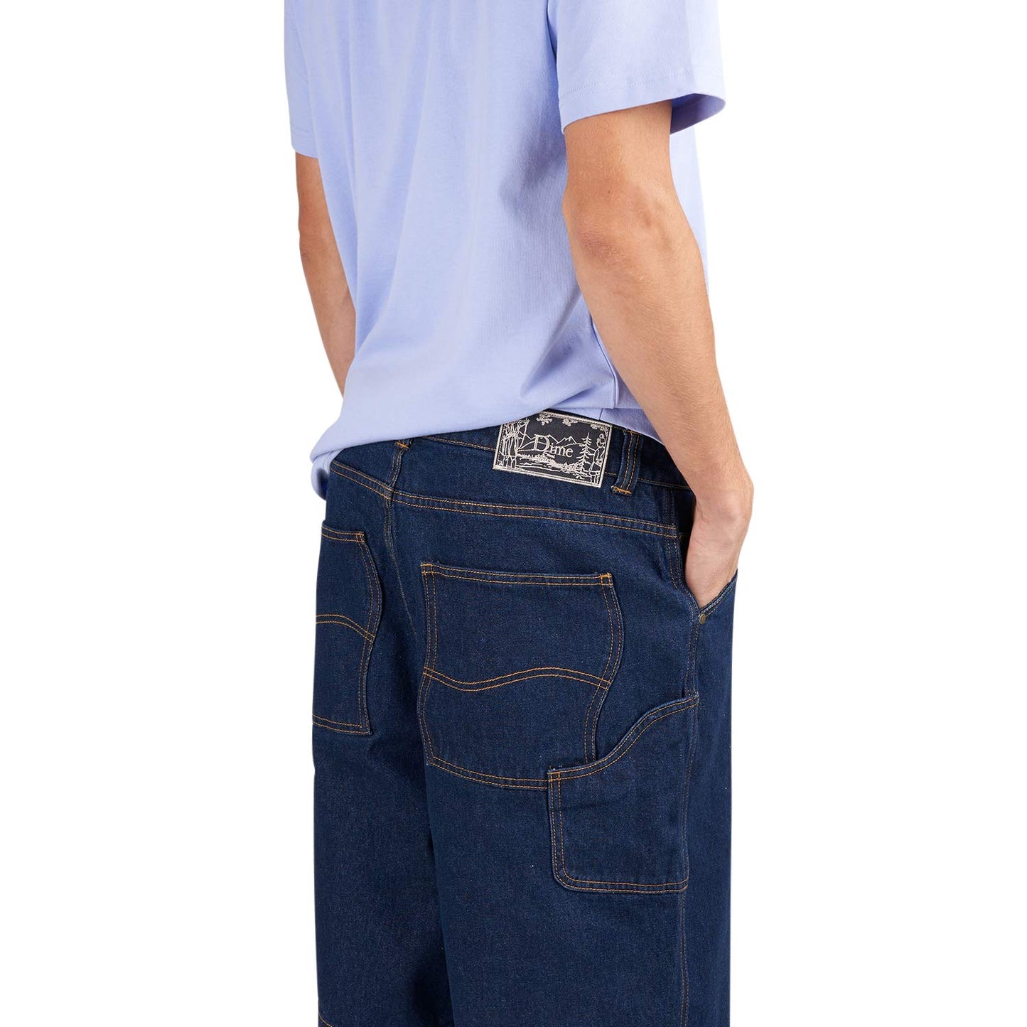 Dime Classic Denim Shorts (Blau) - Allike Store
