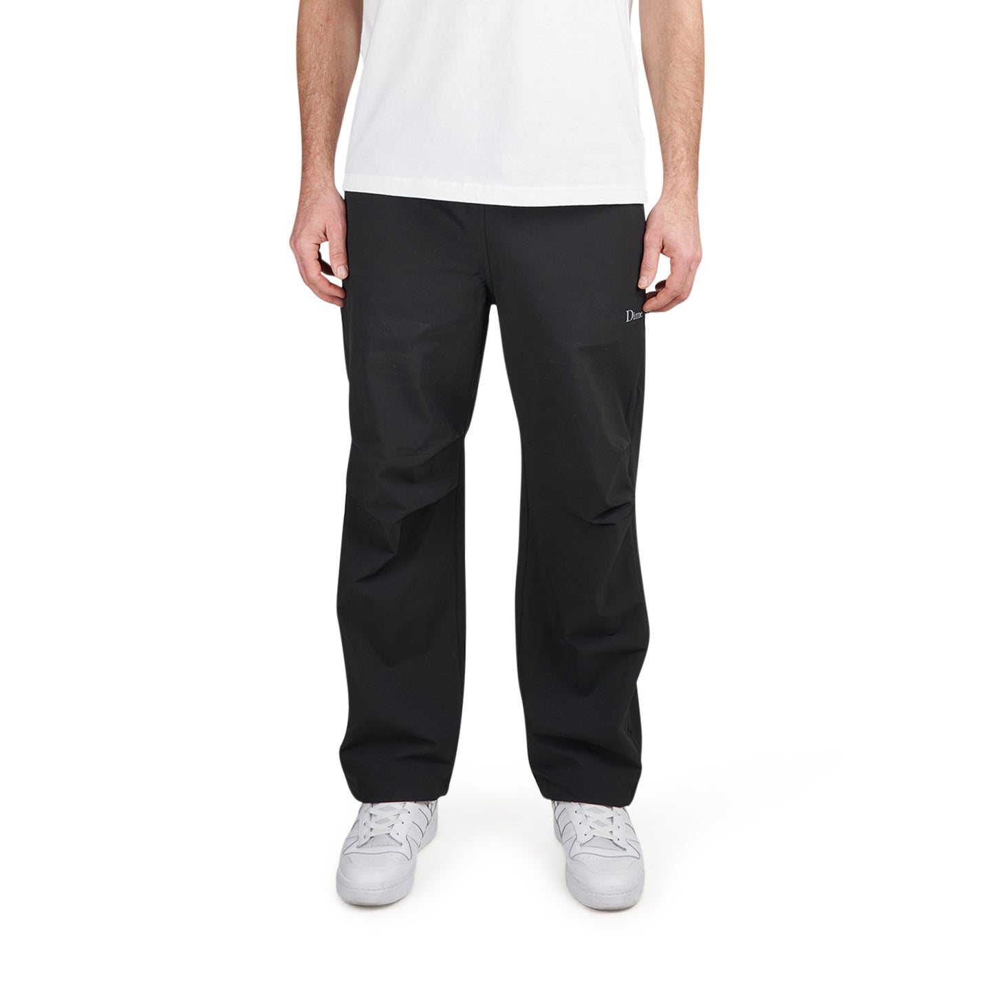 Dime Relaxed Zip Pants (Schwarz) - Allike Store