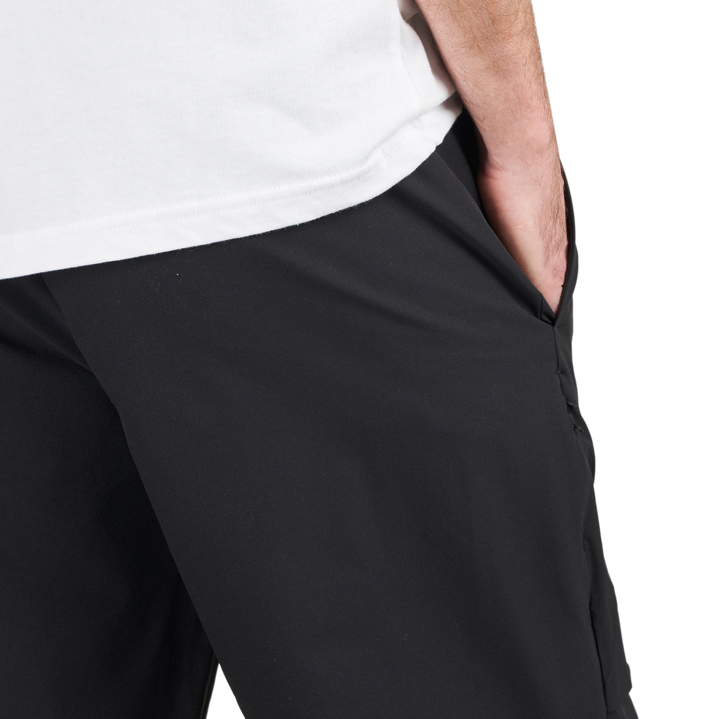 Dime Relaxed Zip Pants (Schwarz) - Allike Store