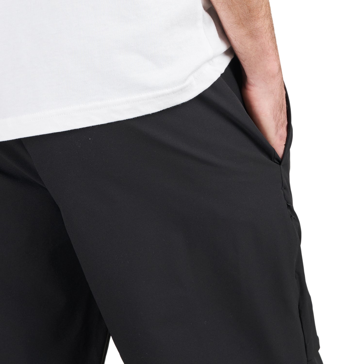 Dime Relaxed Zip Pants (Schwarz)  - Allike Store