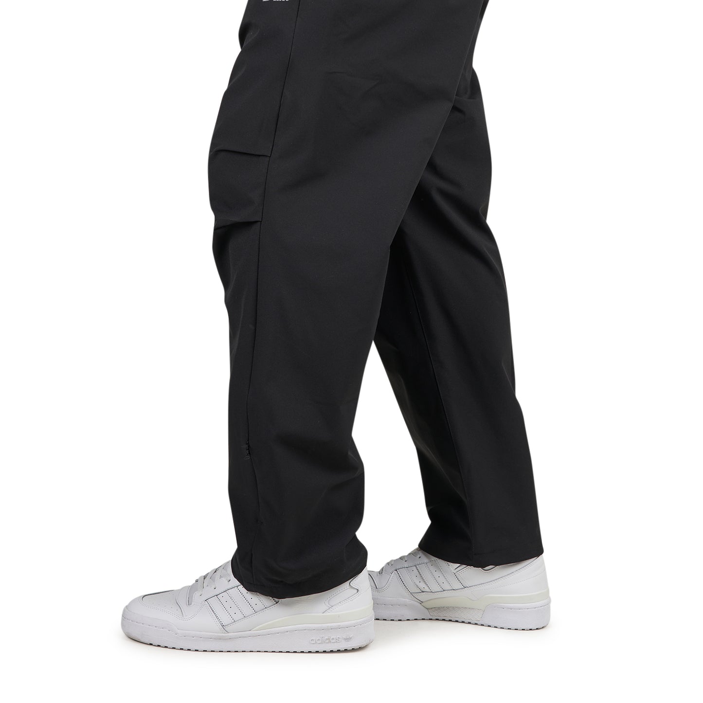 Dime Relaxed Zip Pants (Schwarz) - Allike Store