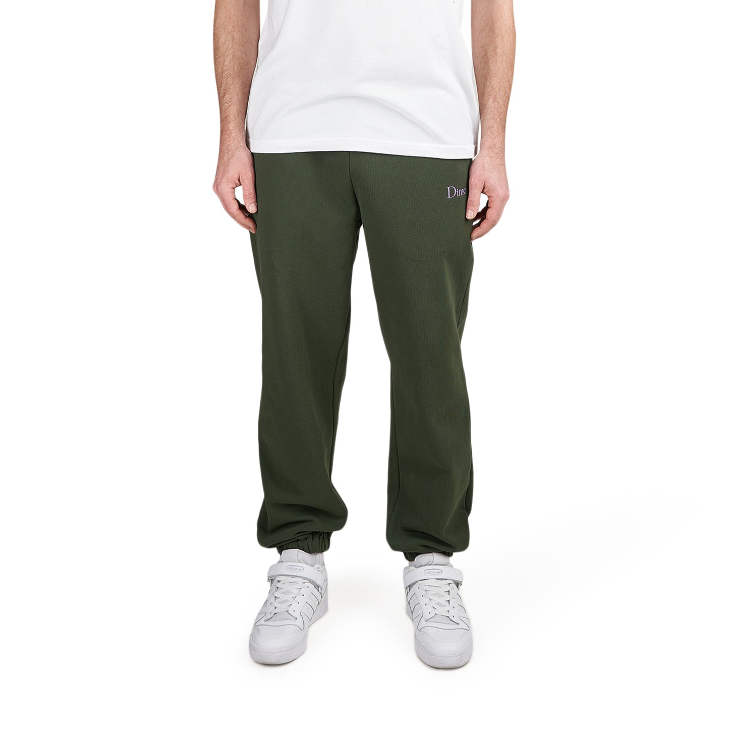 Dime Classic Small Logo Sweatpants (Grün) - Allike Store