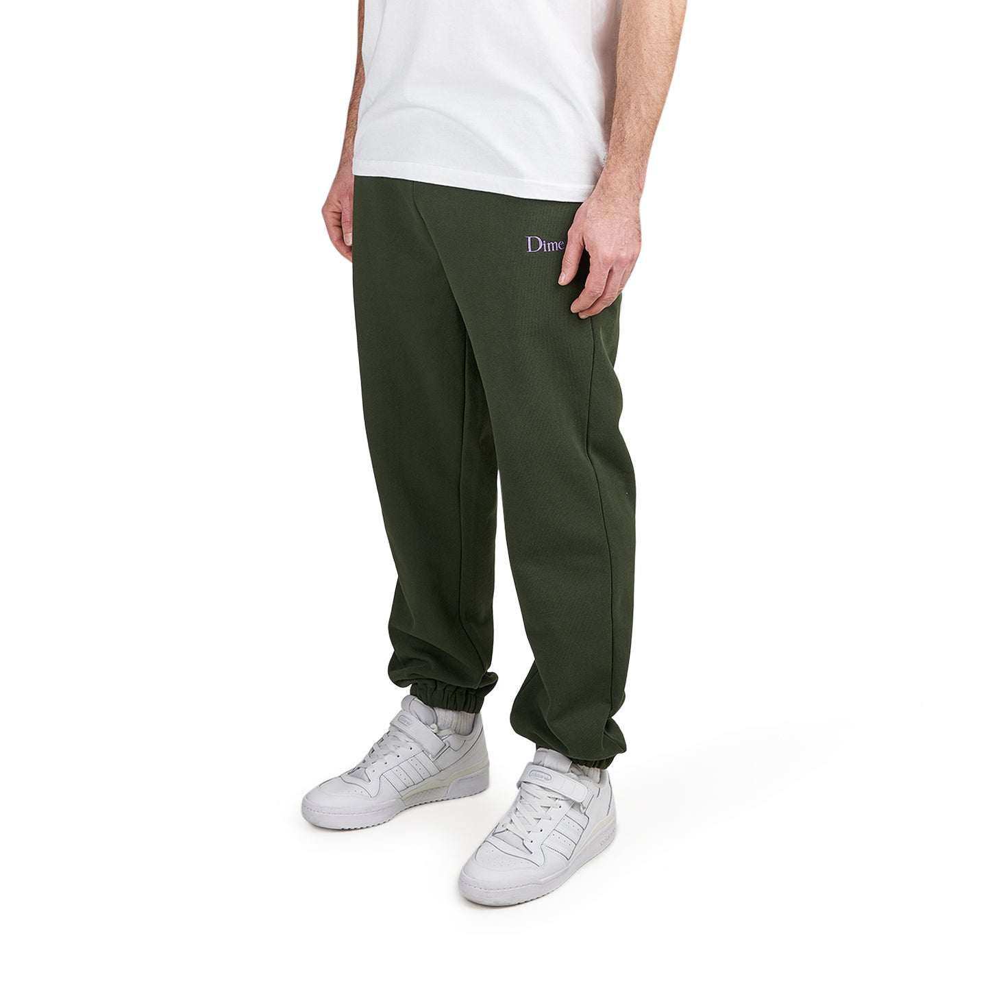 Dime Classic Small Logo Sweatpants (Grün)  - Allike Store