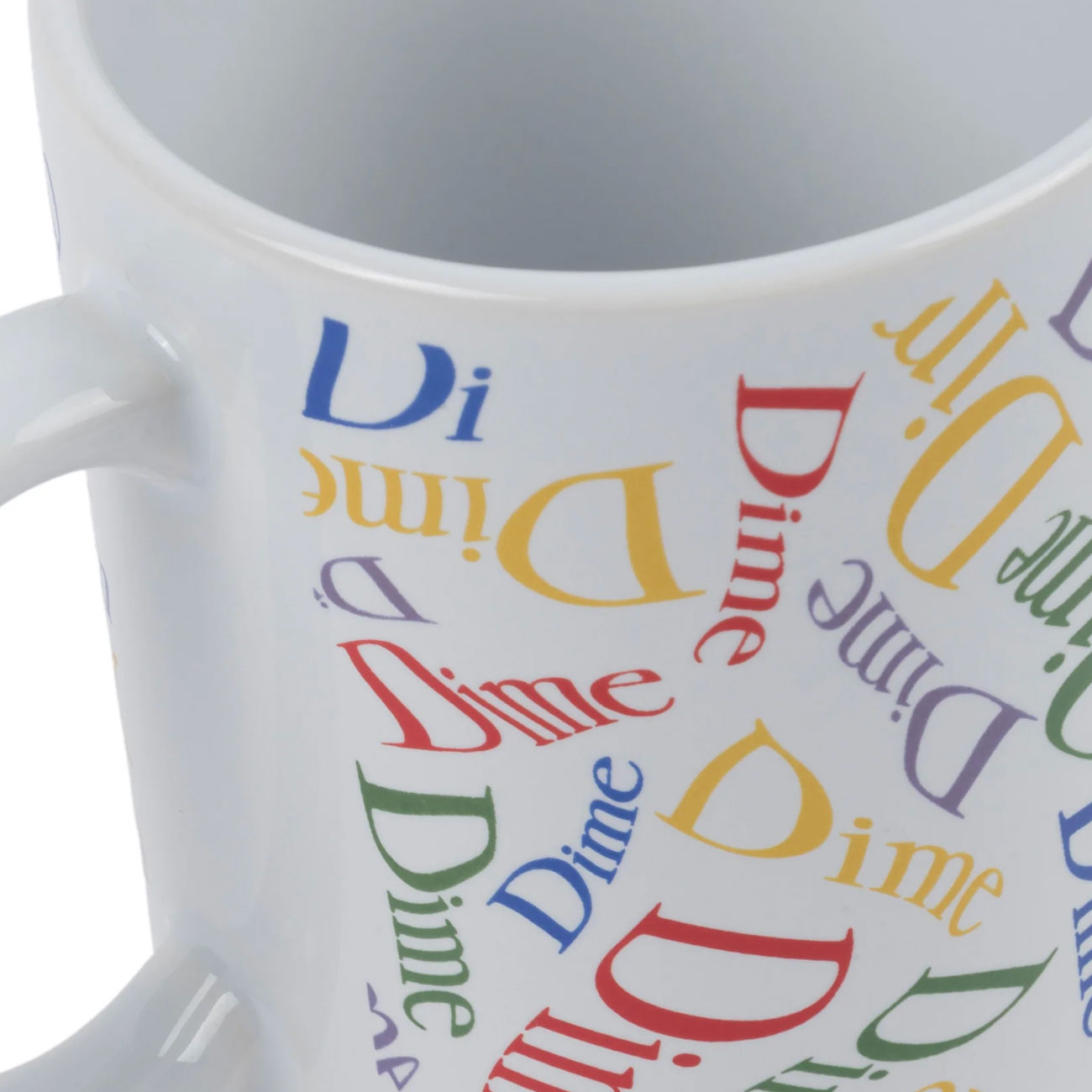 Dime Haha Coffee Cup (Weiß)  - Allike Store