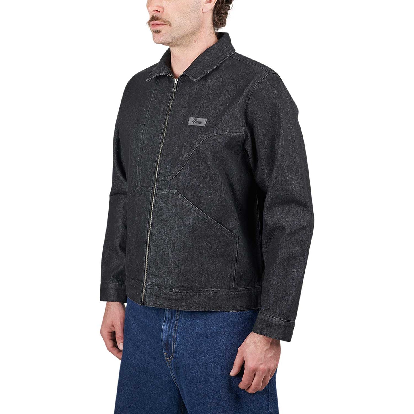 Dime Denim Twill Jacket (Schwarz)  - Allike Store