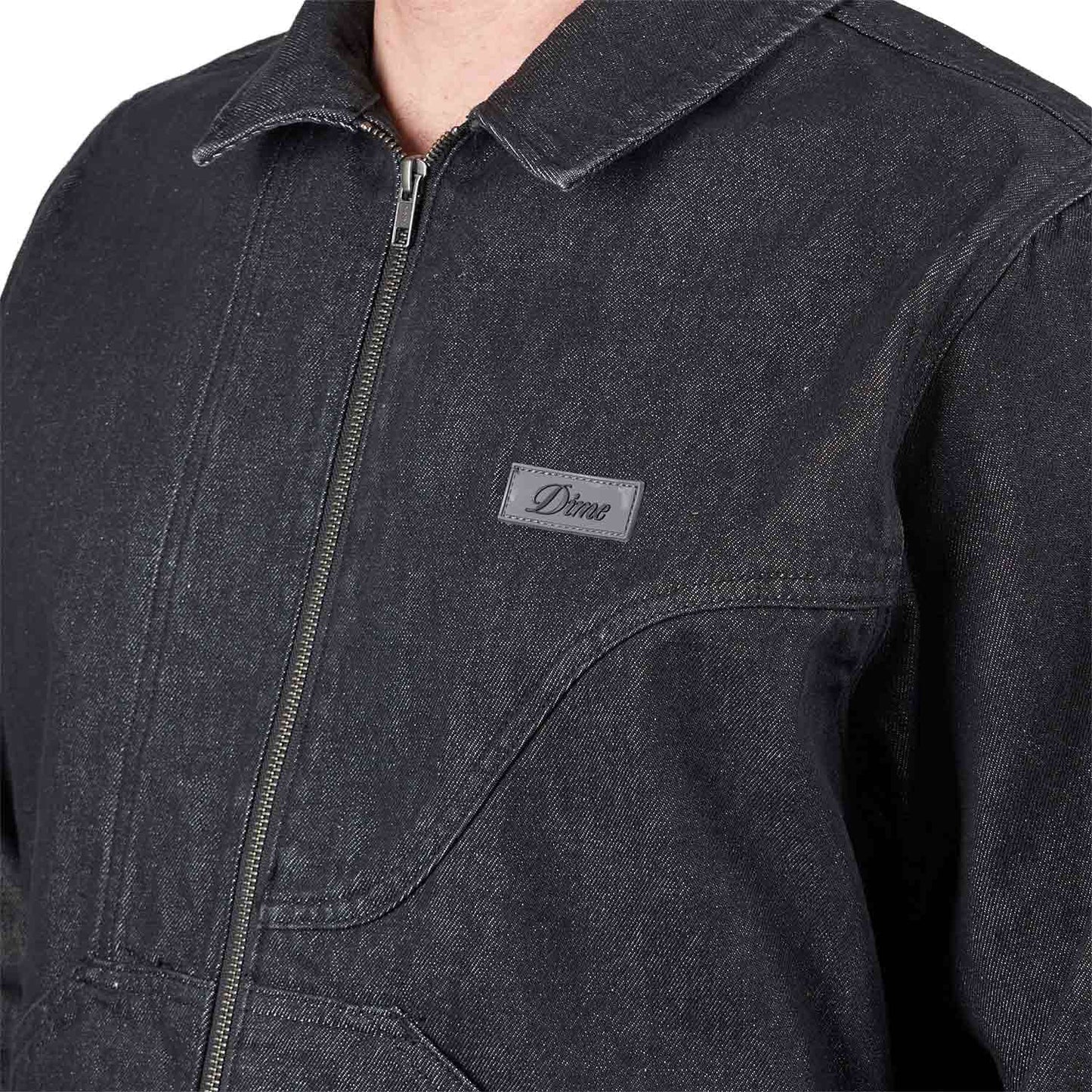 Dime Denim Twill Jacket (Schwarz)  - Allike Store