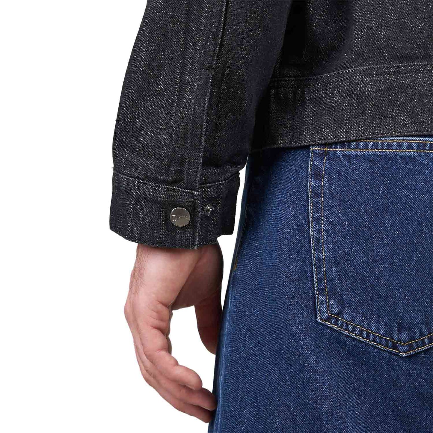 Dime Denim Twill Jacket (Schwarz)  - Allike Store