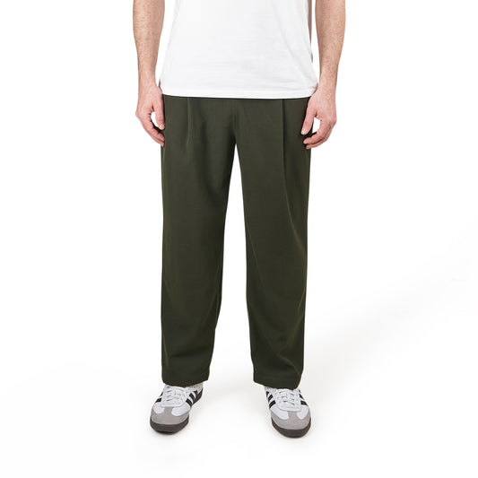 Dime Pleated Twill Pants (Grün)  - Cheap Witzenberg Jordan Outlet