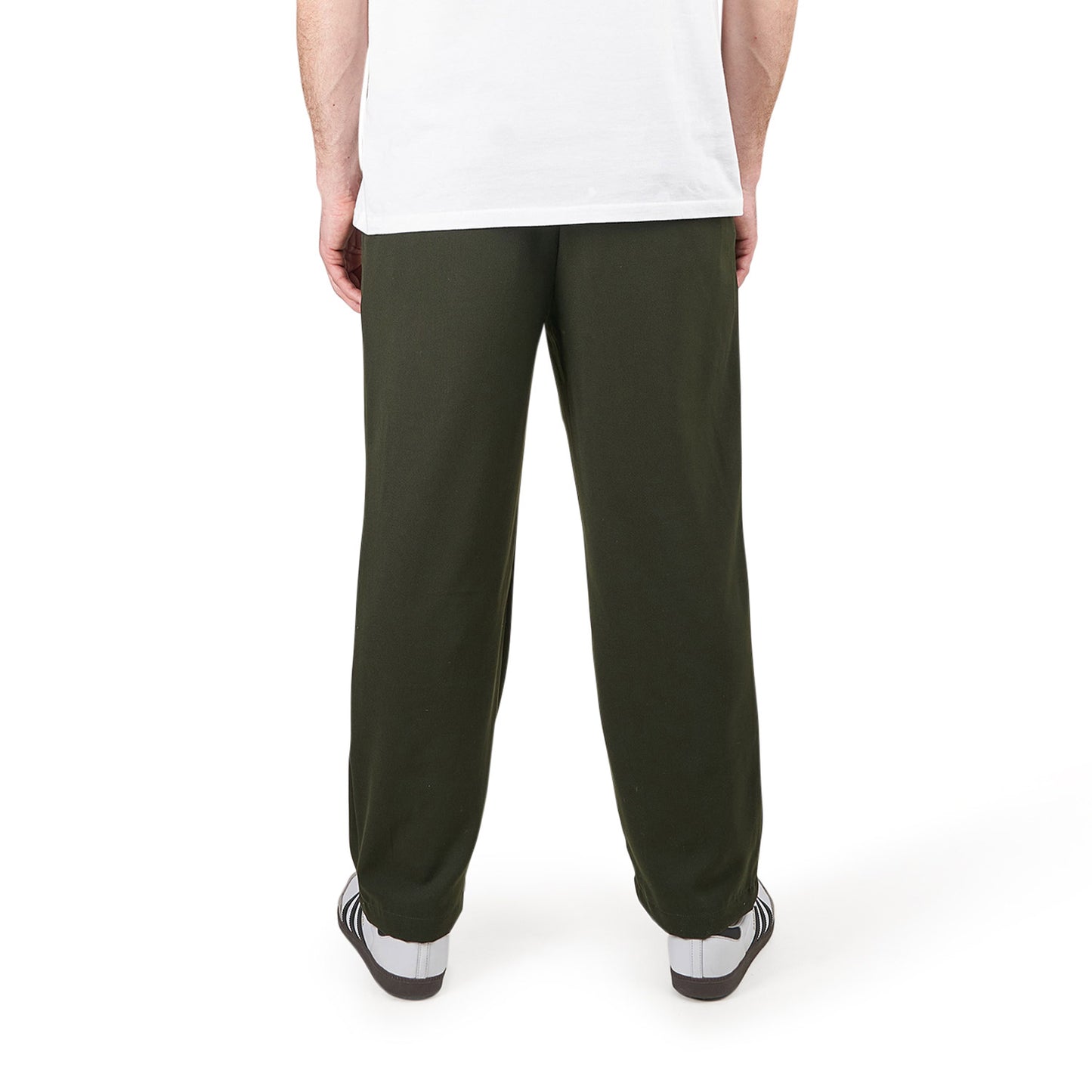 Dime Pleated Twill Pants (Grün) - Allike Store