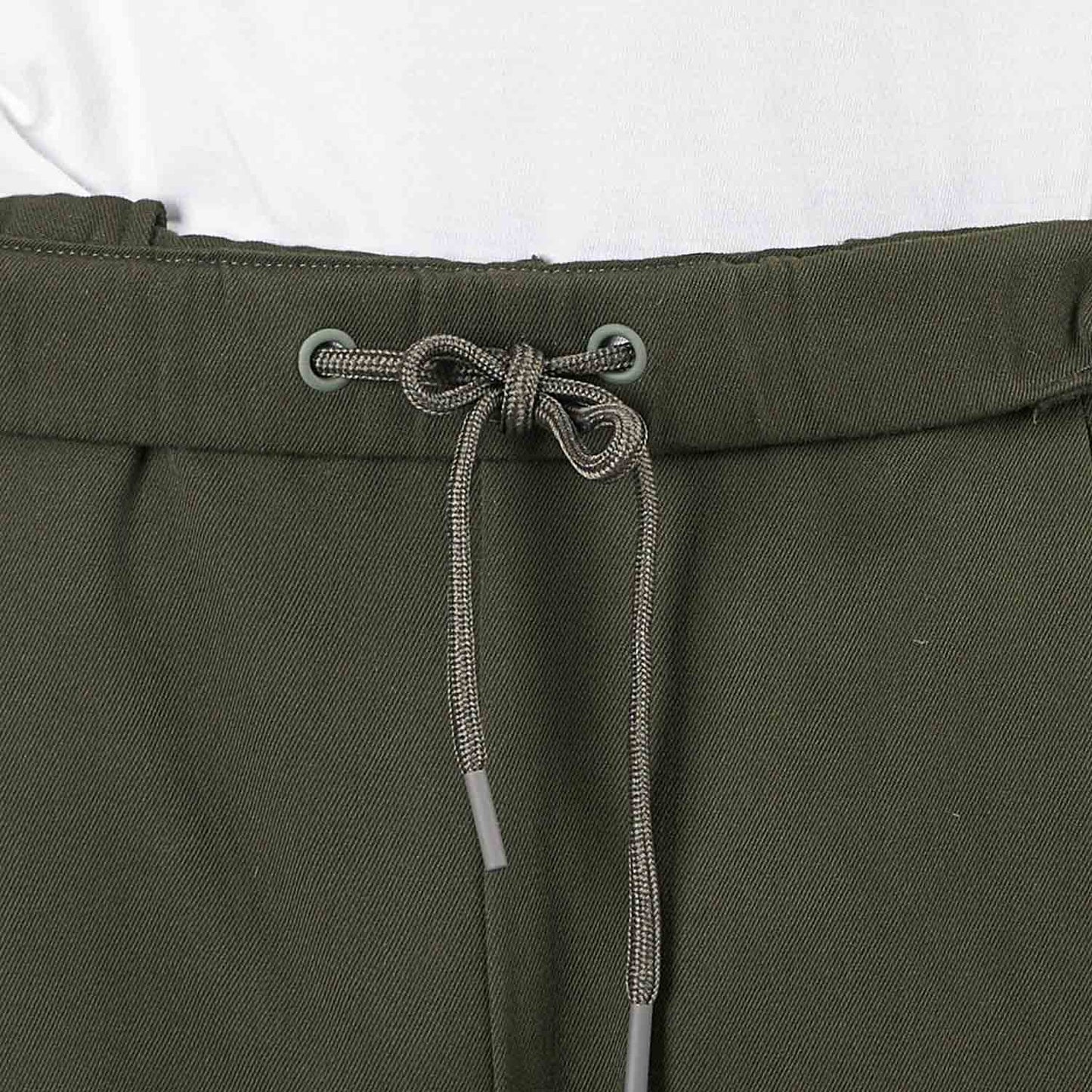 Dime Pleated Twill Pants (Grün) - Allike Store