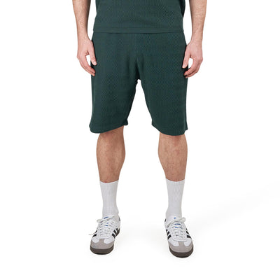 Dime Wave Cable Knit Shorts (Grün) - Allike Store
