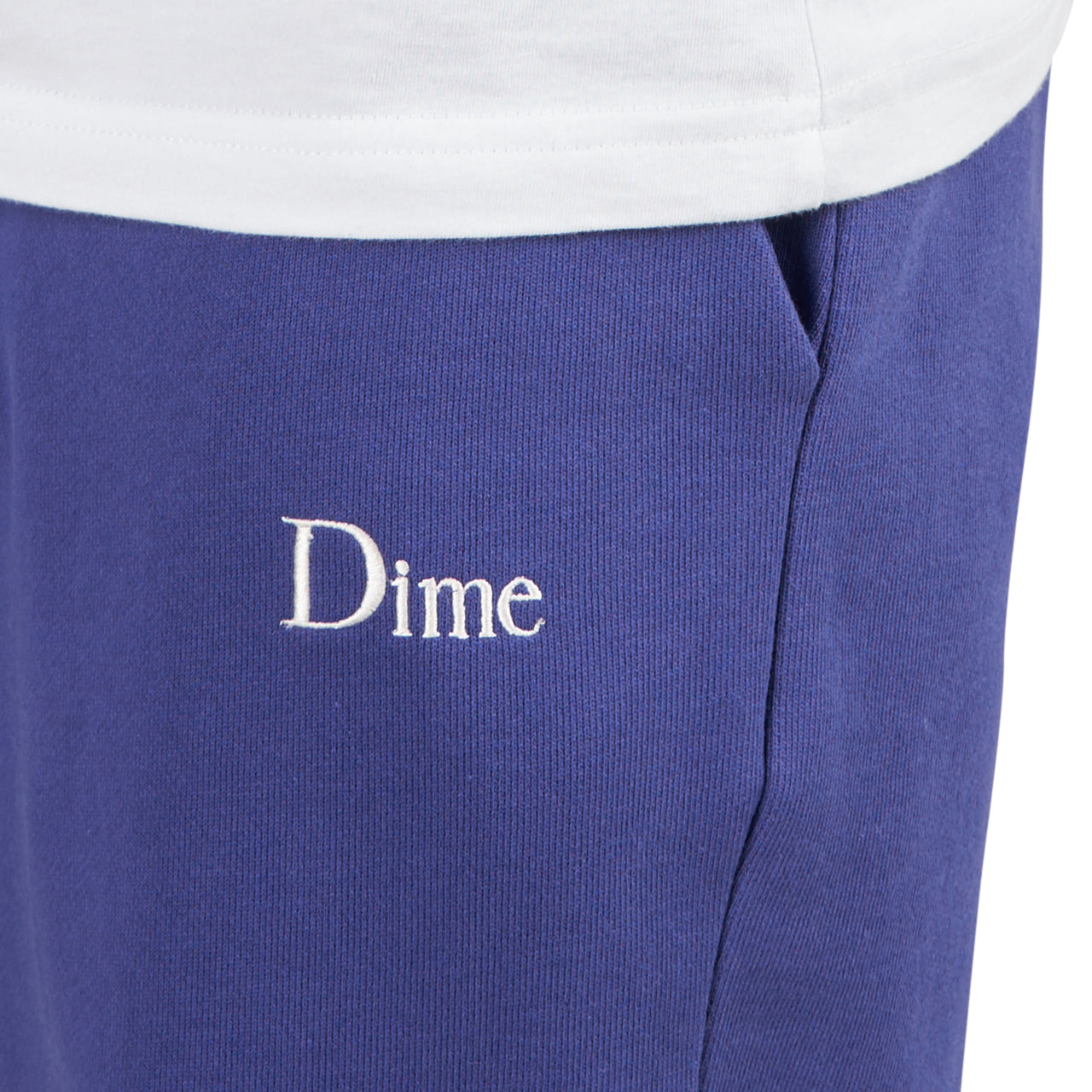 Dime Classic Small Logo Sweatpants (Blau)  - Allike Store