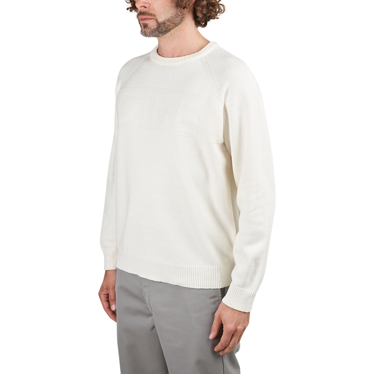 Dime Tonal Light Knit (Altweiß) - Allike Store