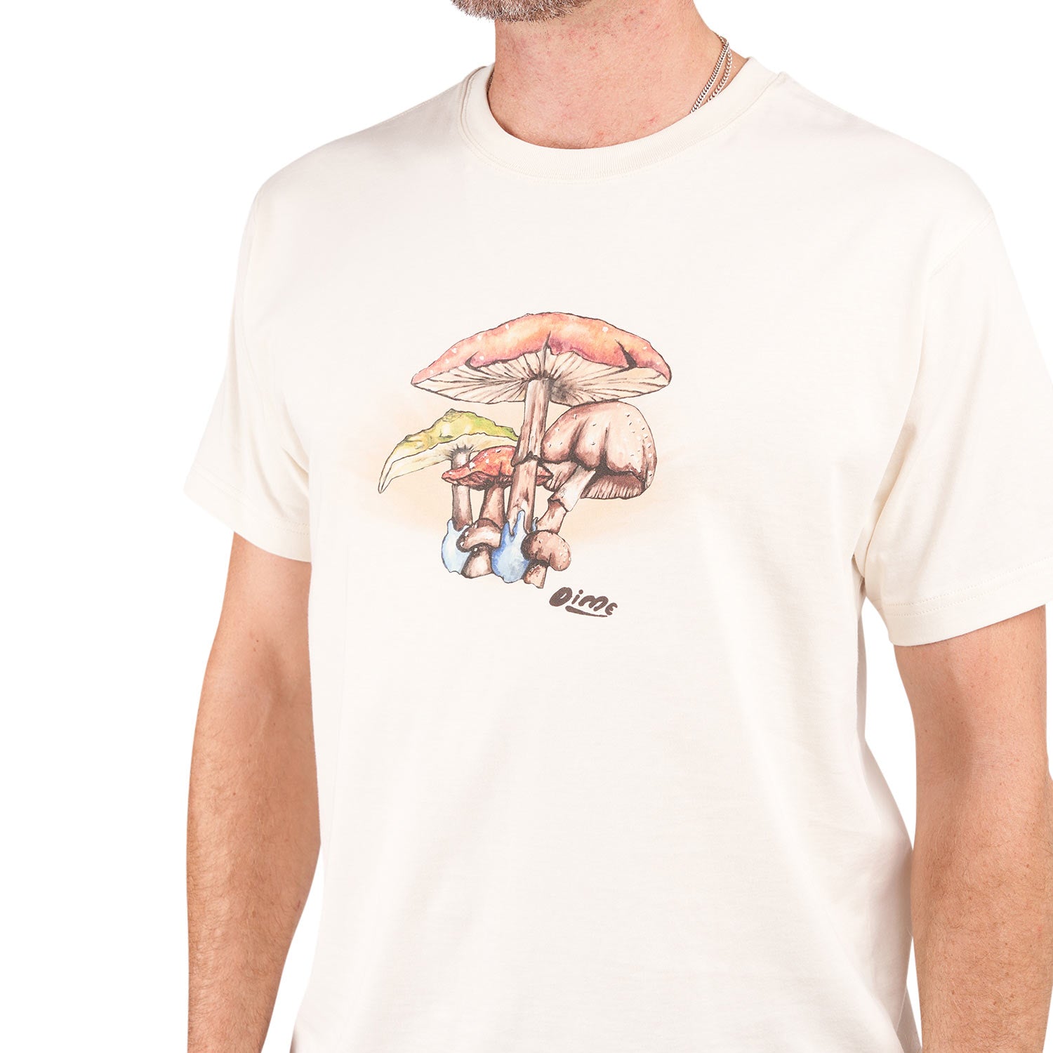 Dime Poison T-Shirt (Beige)  - Allike Store