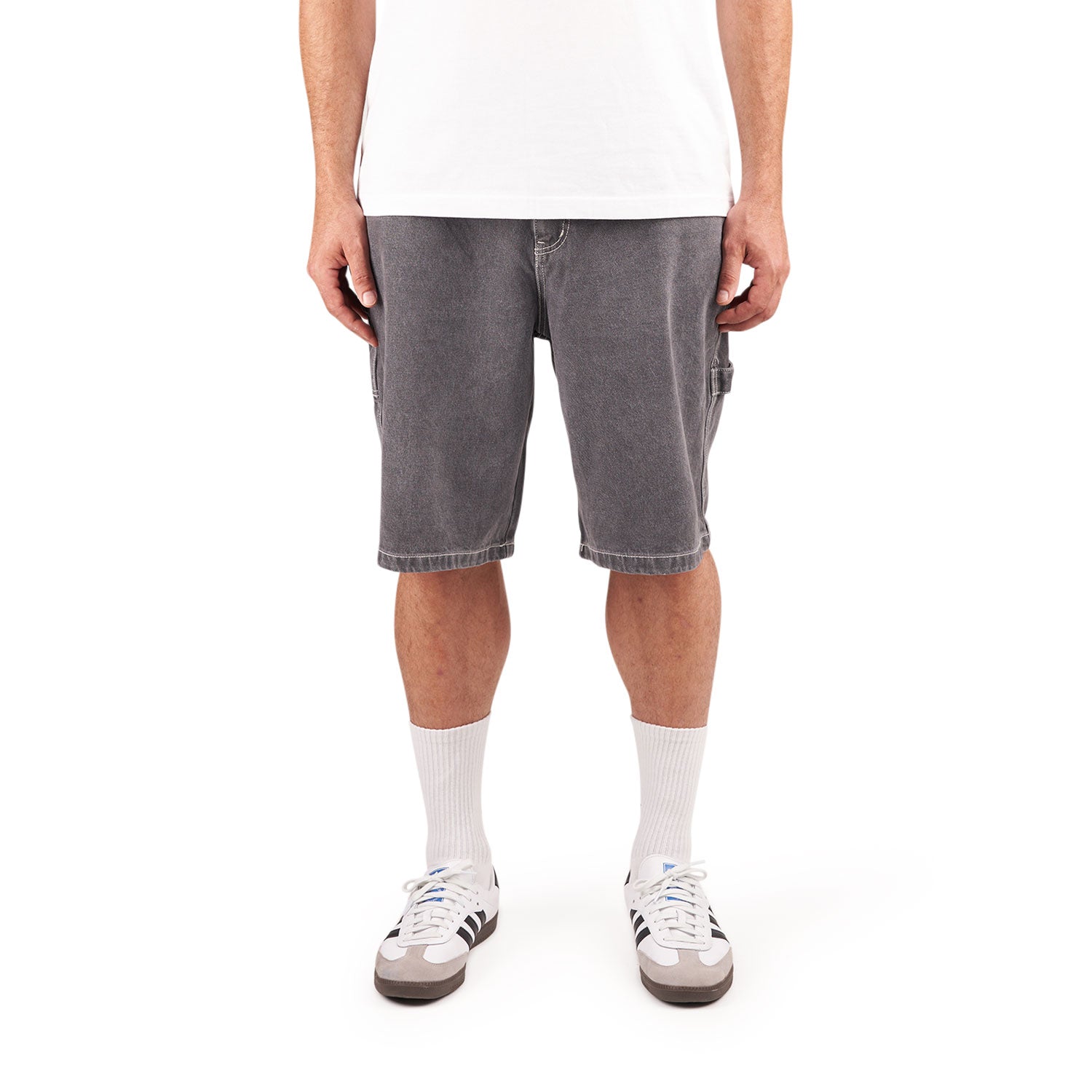 Dime Classic Denim Shorts (Grau)  - Allike Store