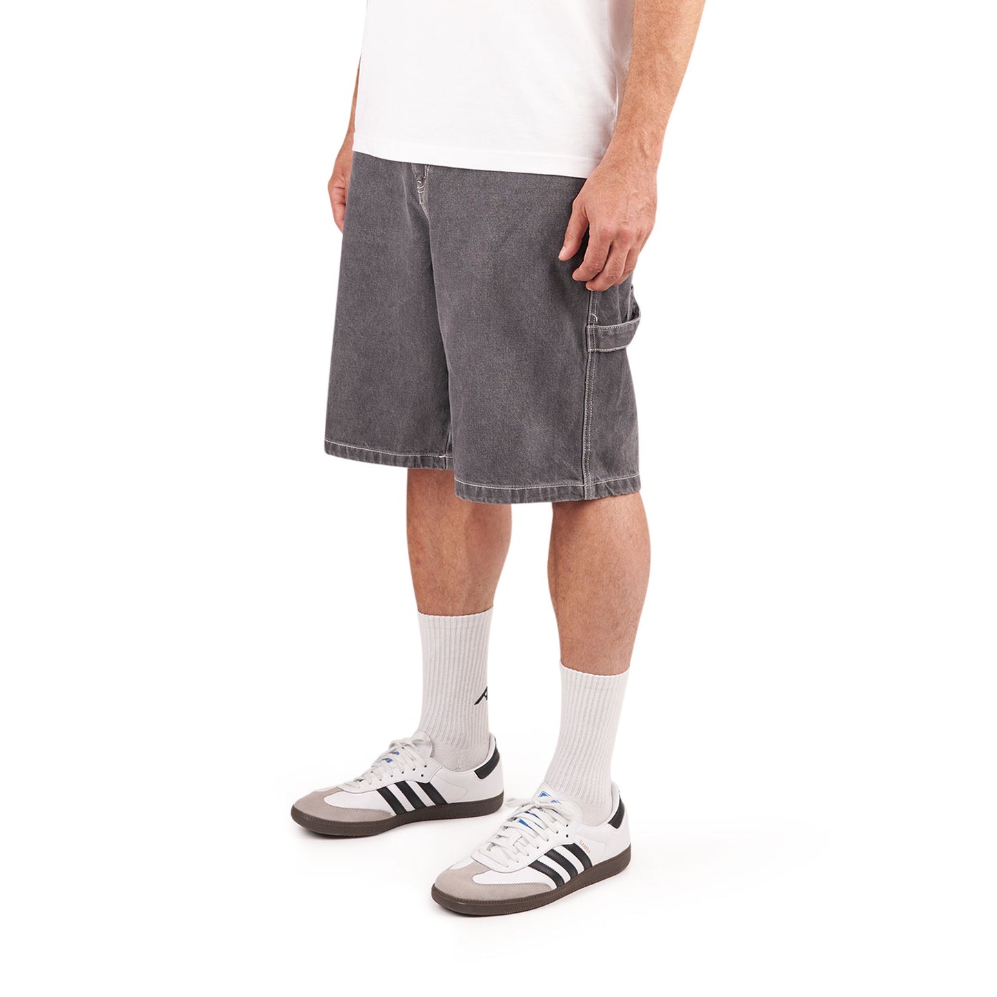 Dime Classic Denim Shorts (Grau) - Allike Store