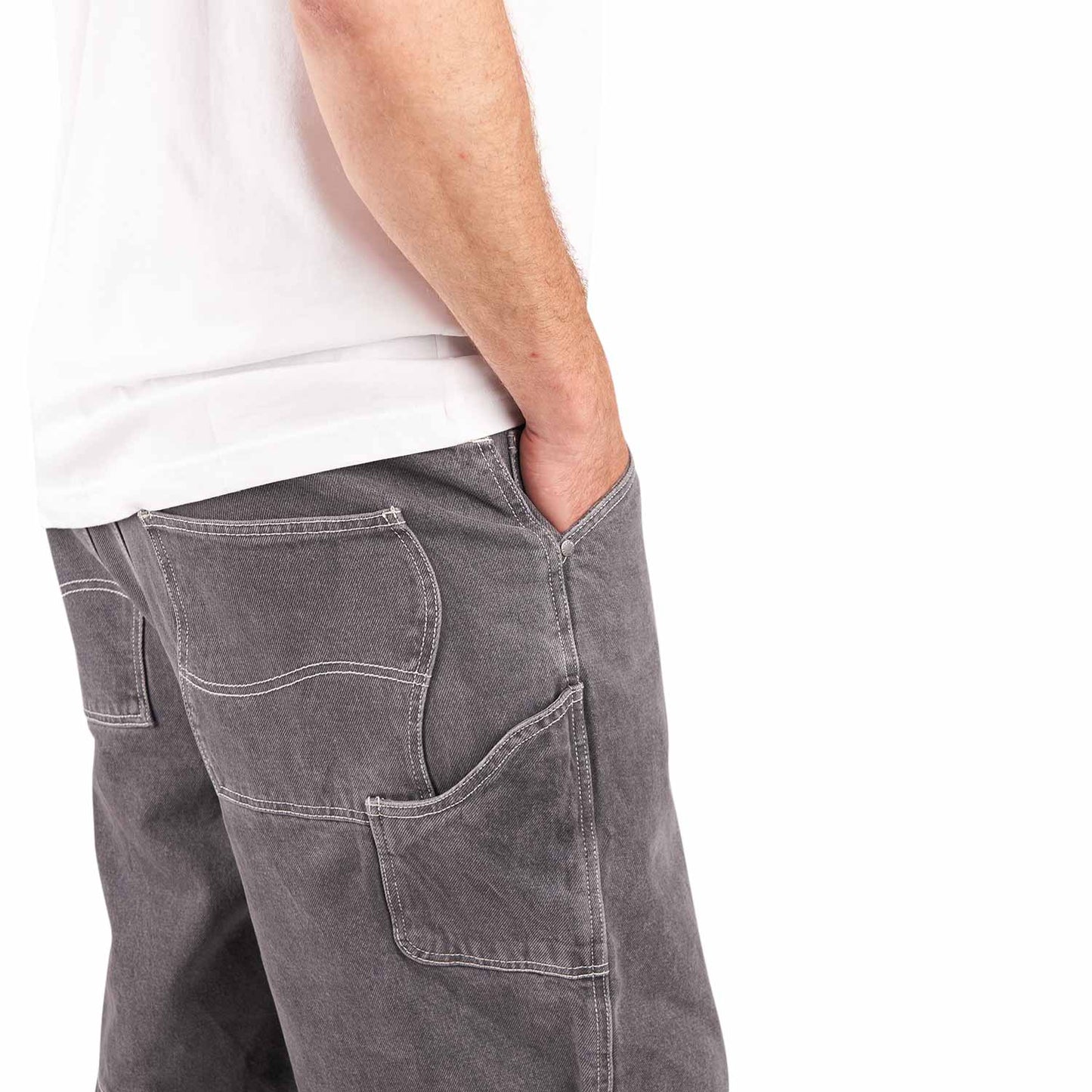 Dime Classic Denim Shorts (Grau) - Allike Store