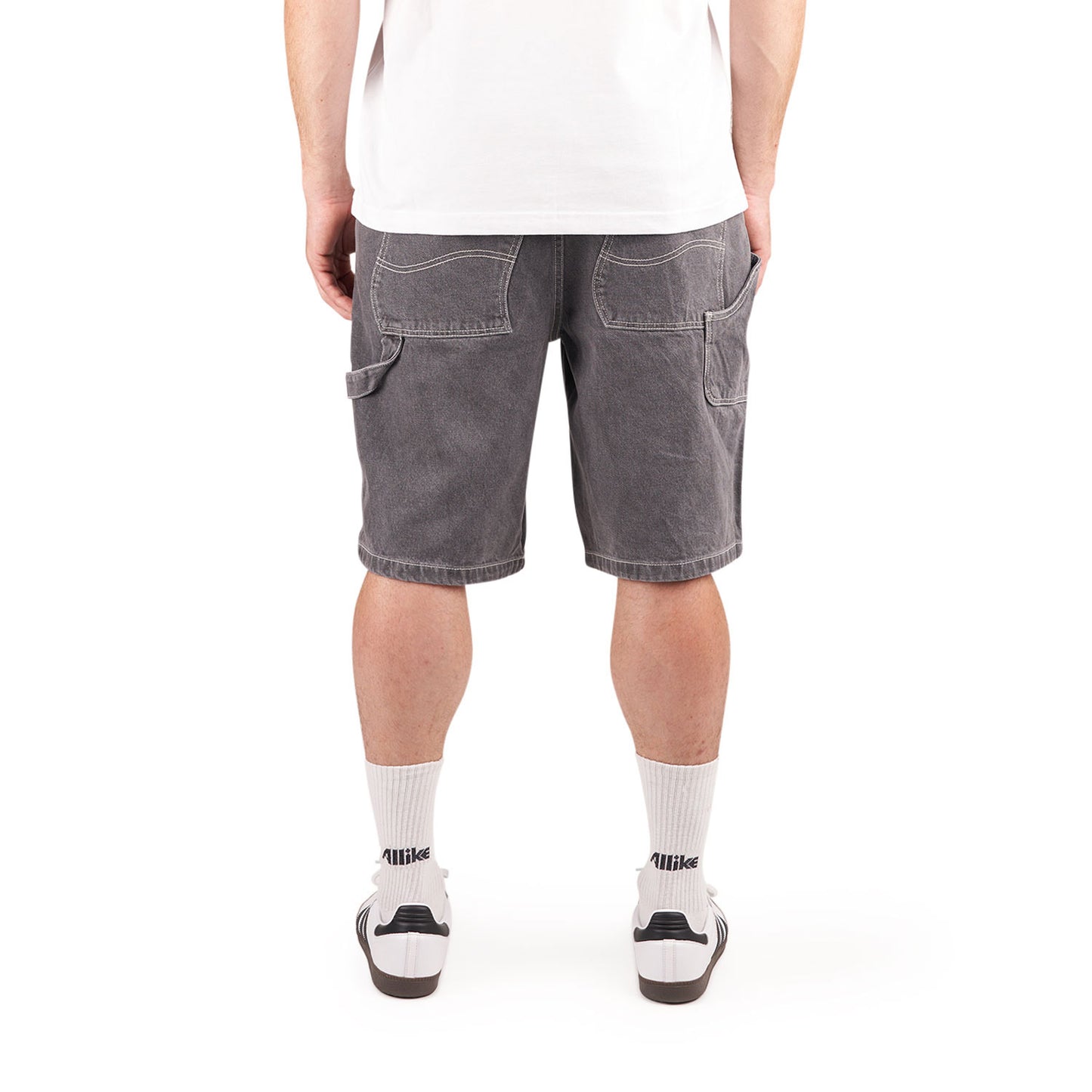 Dime Classic Denim Shorts (Grau) - Allike Store